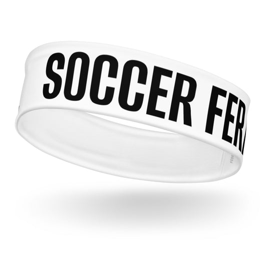 Soccer Feral sports headbands are for players and fans who go wild for the game, love the sport, and can't get enough of the action.