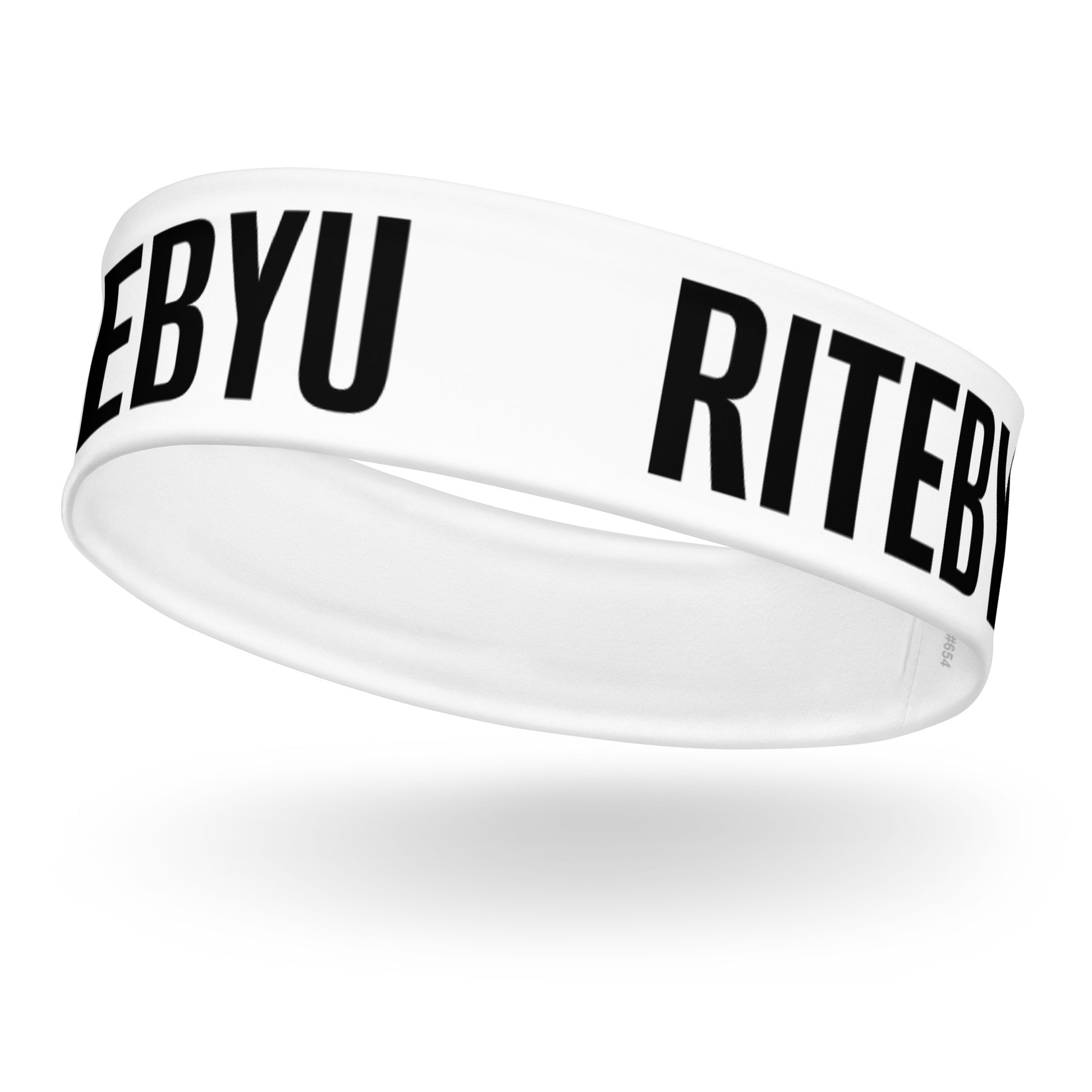 RITEBYU Right By You sports headbands are for athletes who can move past their opponents easily to win or score.