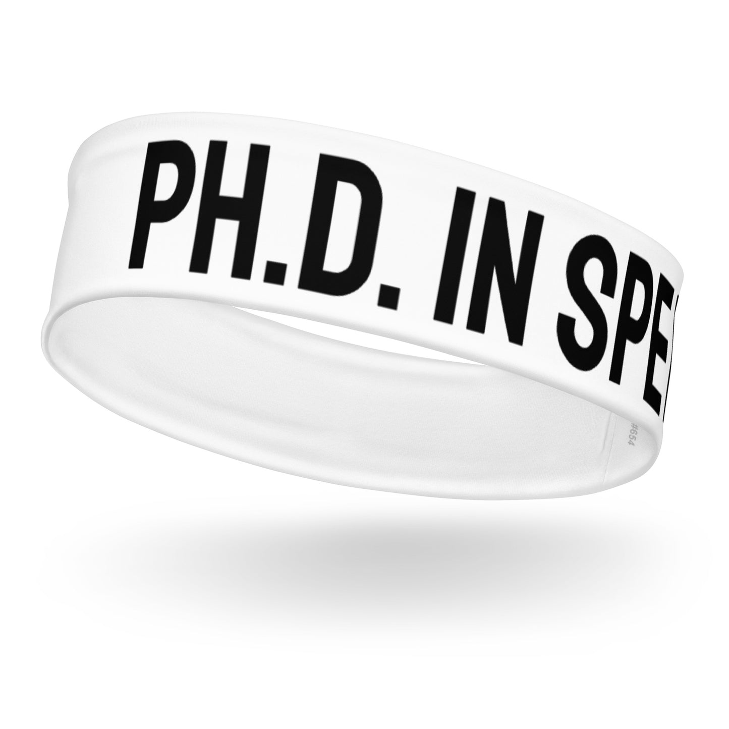 Ph.D. In Speed sports headbands are for athletes who have mastered great speed.