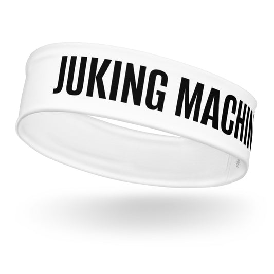 Juking Machine sports headbands are for players, teams, and athletes who score a lot because they can easily juke their opponents.