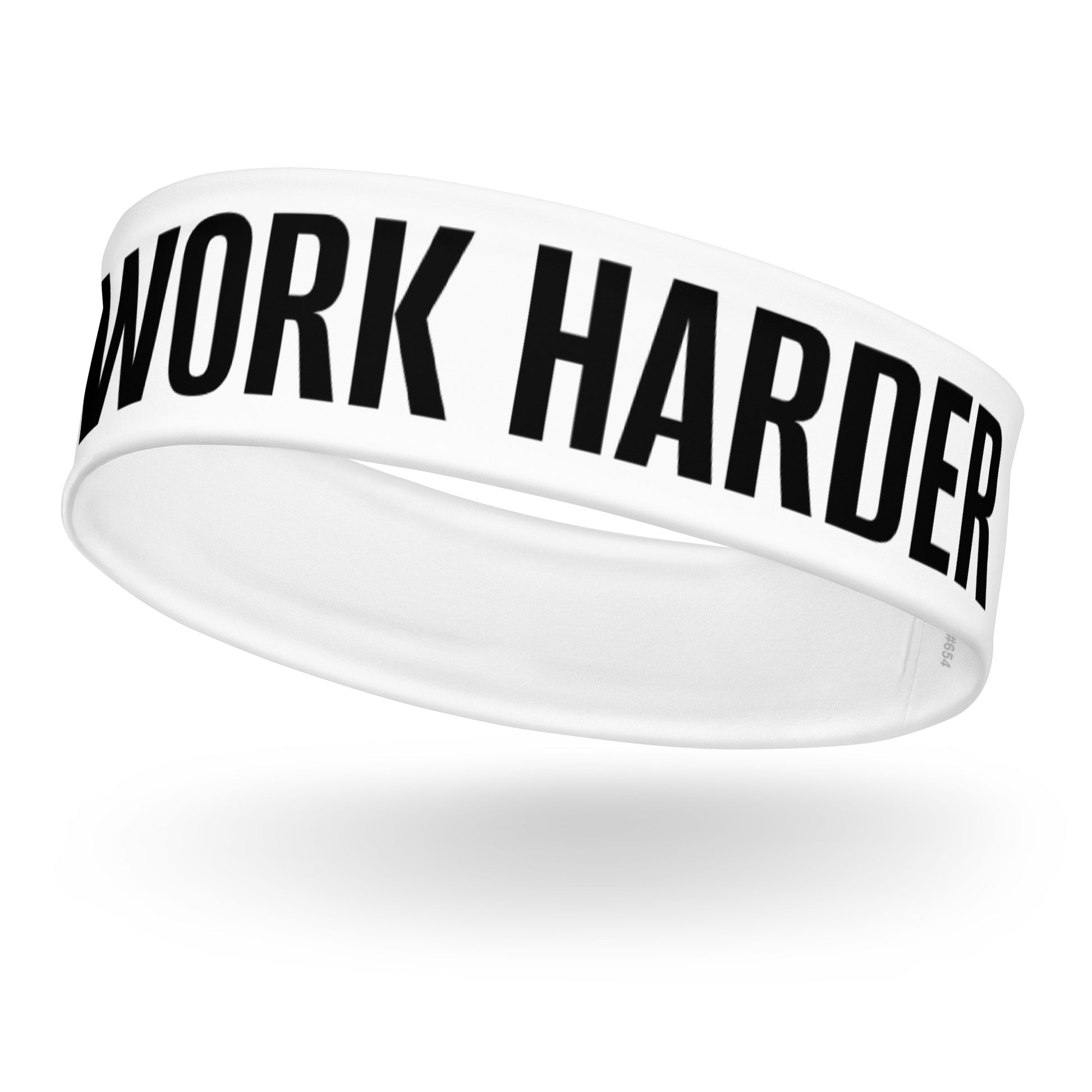 Champions Work Harder brand sports headband for athletes, players, and teams.