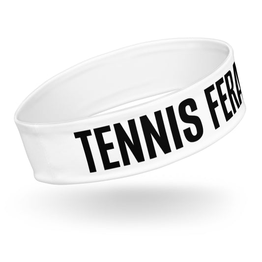 Tennis Feral sports headbands are for players, coaches, and fans who go wild for the game.