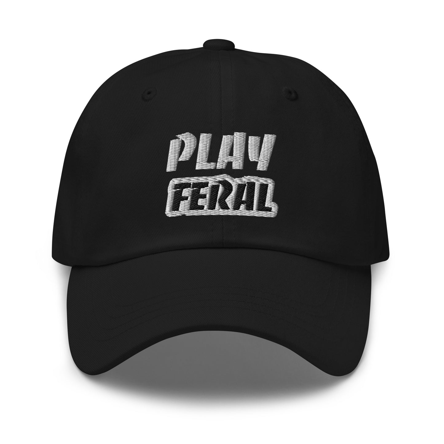 Play Feral sports ball caps are a new twist on the saying, play like an animal, and are designed for the player who plays to be the best.