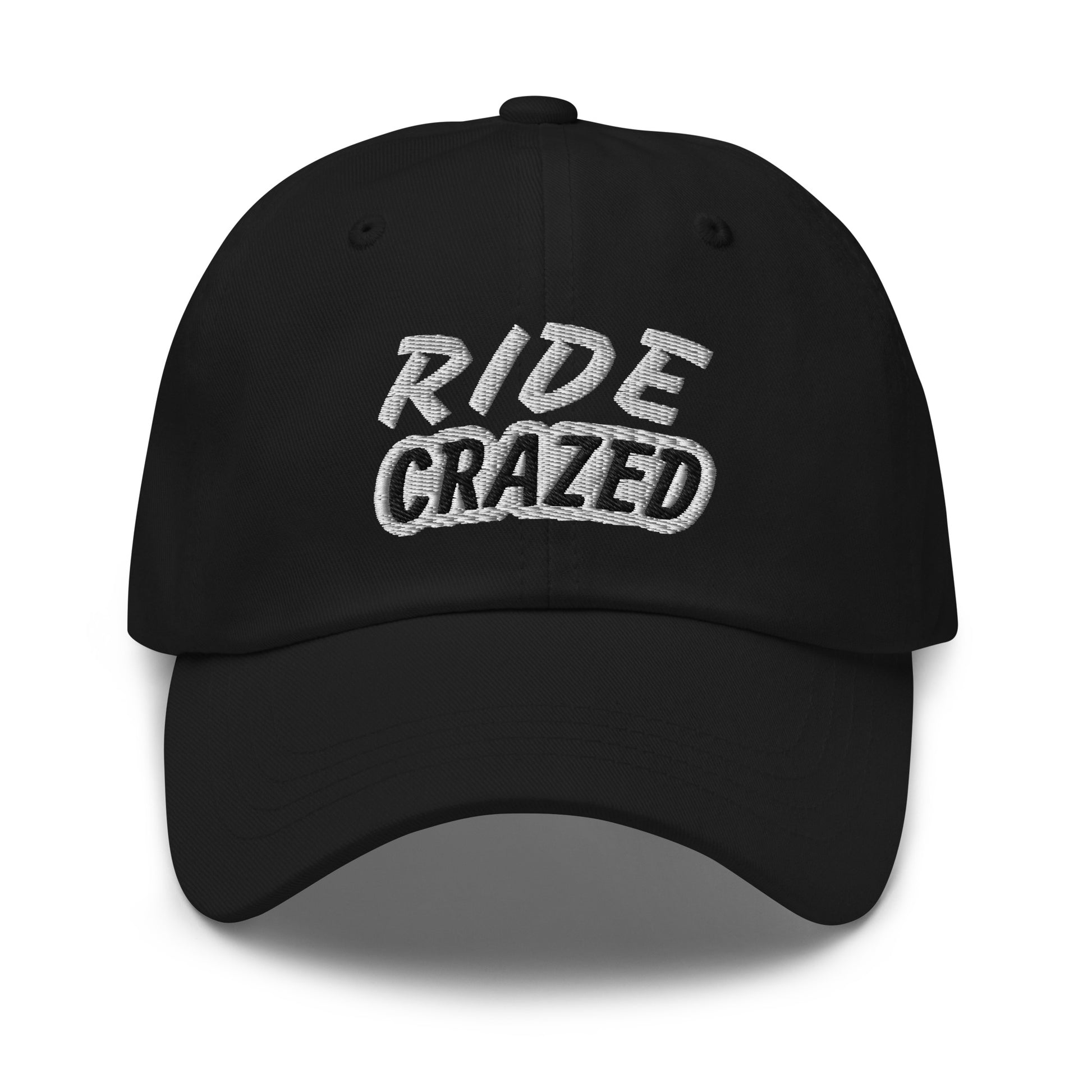 Ride Crazed ball caps are for bikers, cyclists, BMX, skateboarders, surfers, cowgirls, cowboys, and more.