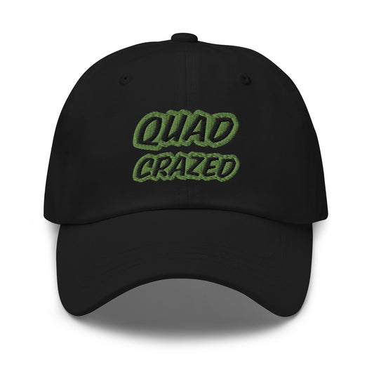 Quad Crazed ball caps are for anyone who goes crazy for riding a Quad, and this cap is perfect for their next four-wheeling outing. 