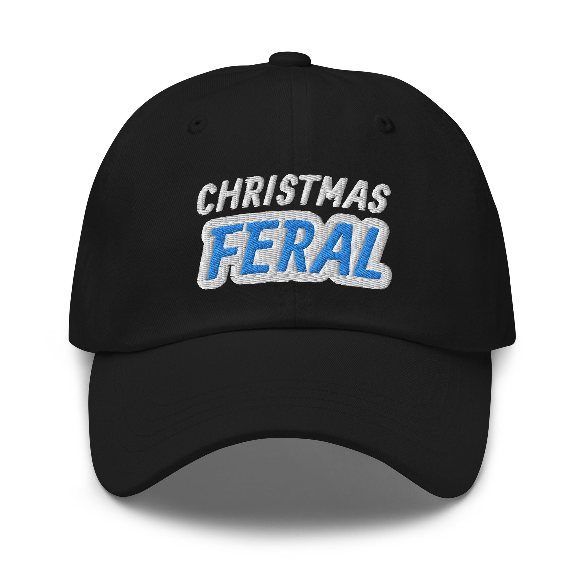 Christmas Feral unisex ball caps are for anyone who goes wild and crazy for XMAS and can't get enough of the holiday season.