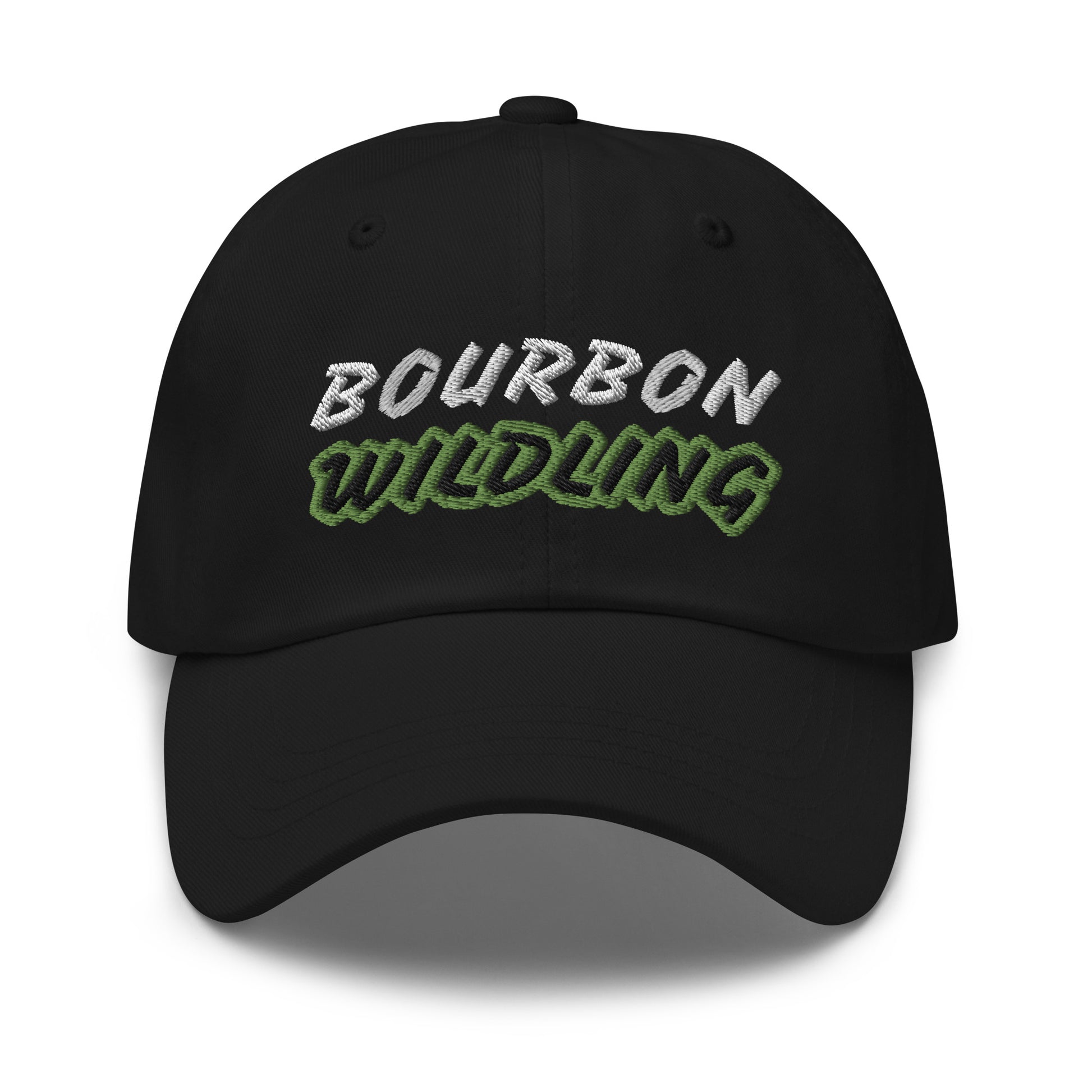 Bourbon Wildling unisex embroidered ball cap is for anyone who goes wild and crazy for drinking bourbon and appreciates its taste.