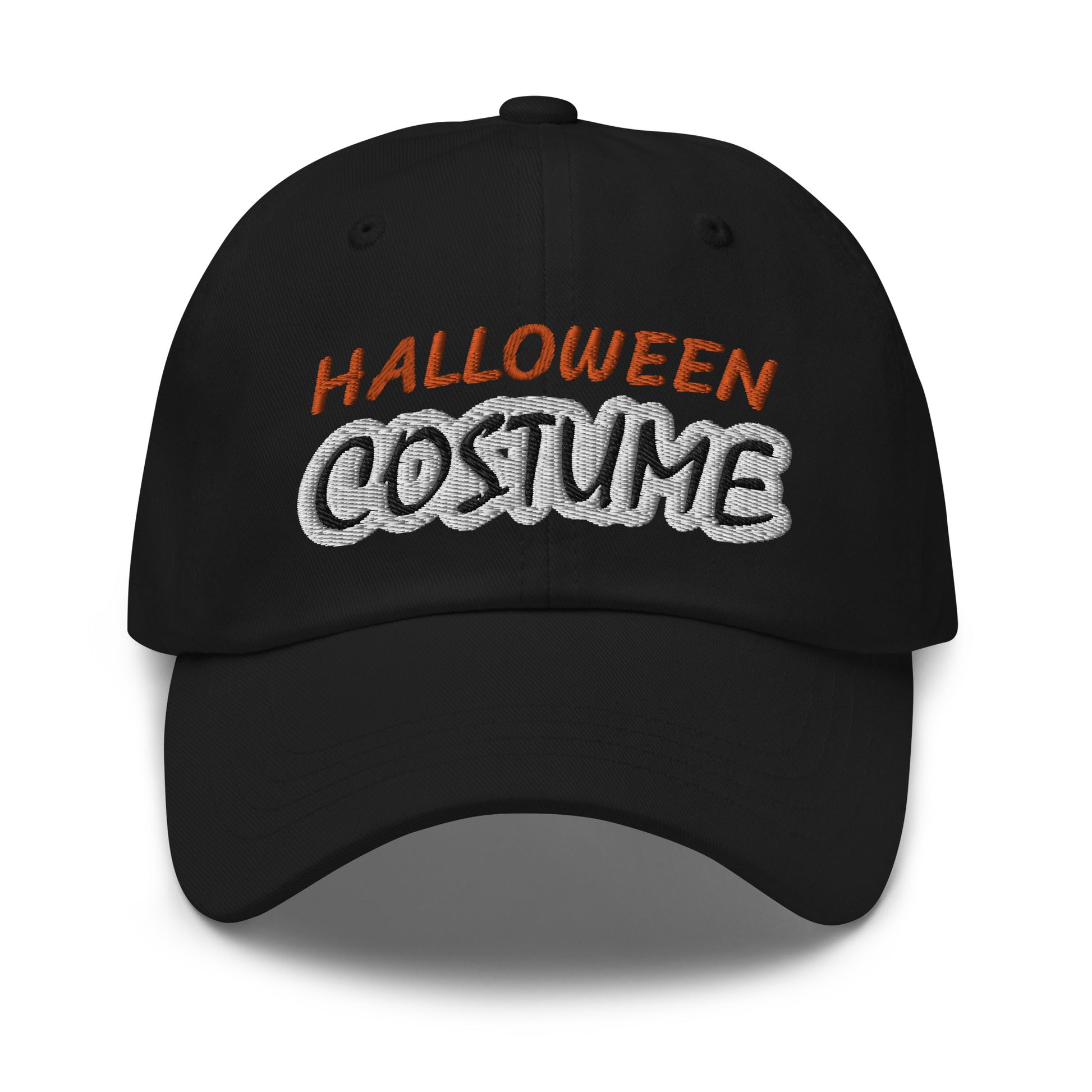 Halloween Costume ball caps are to wear to an All Hallows Eve party, a ghoulish night out, or to wear when taking kids trick or treating.