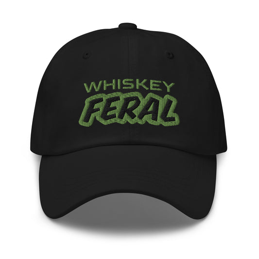 Whiskey Feral hat is for anyone who goes wild and crazy for drinking whiskeys and appreciates their smoothness and taste.