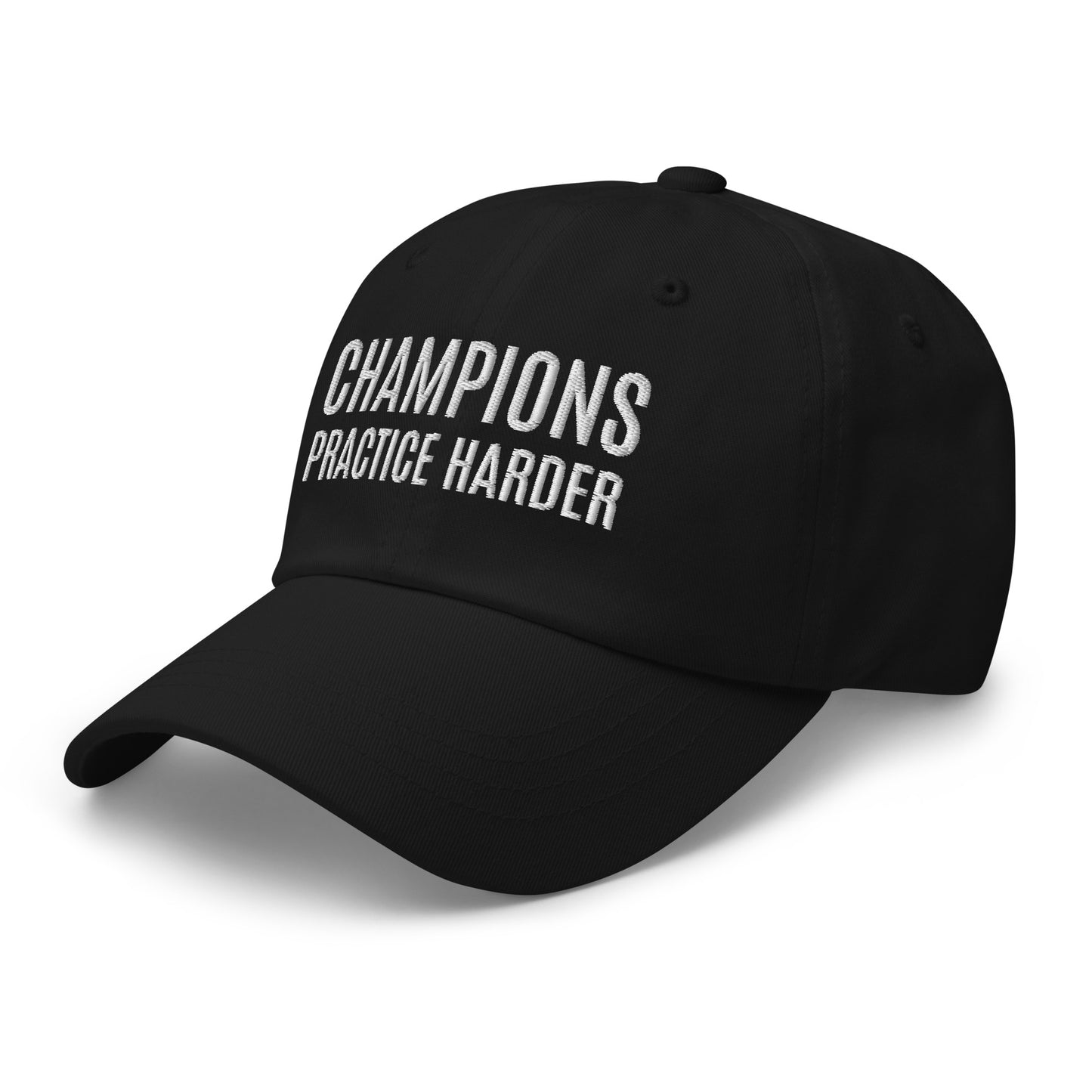 Champions Practice Harder™ Sports Ball Cap