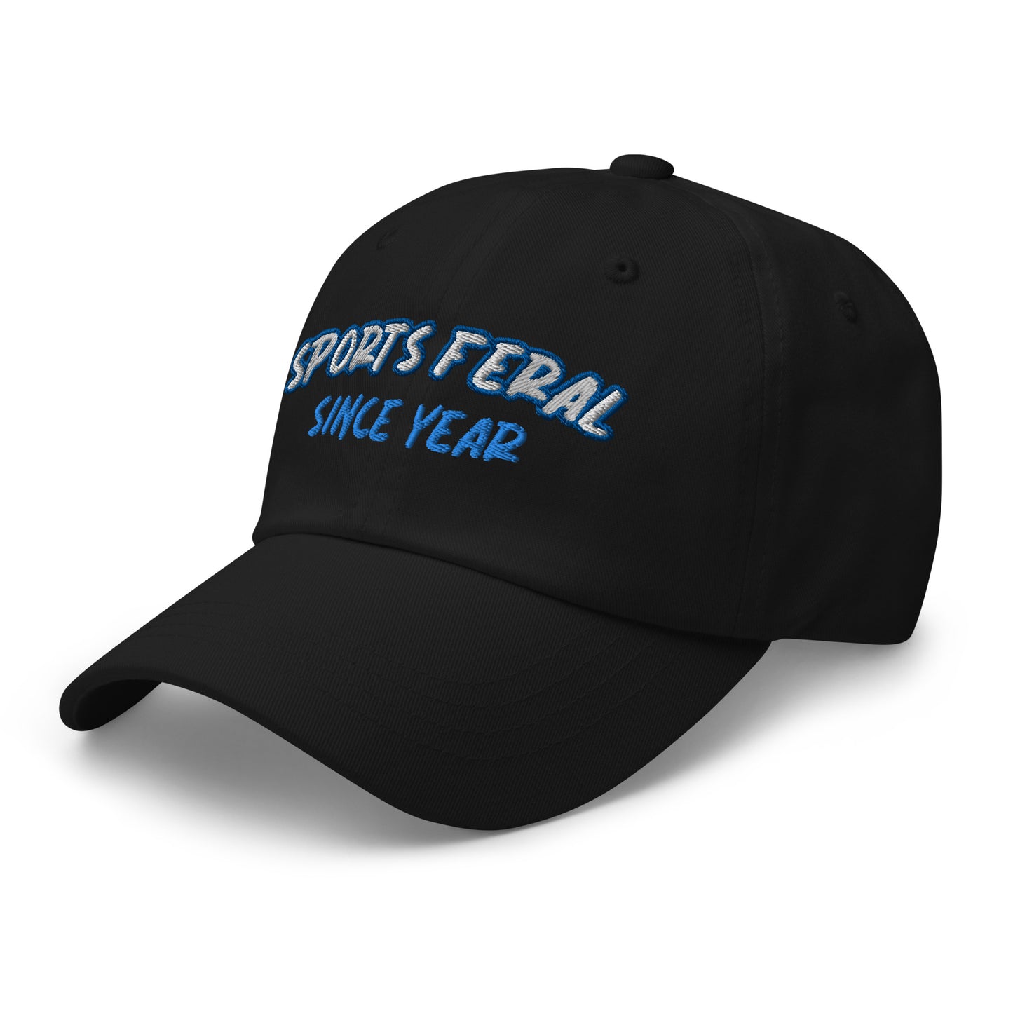 Sports Feral™ Fan Year Custom Ball Cap