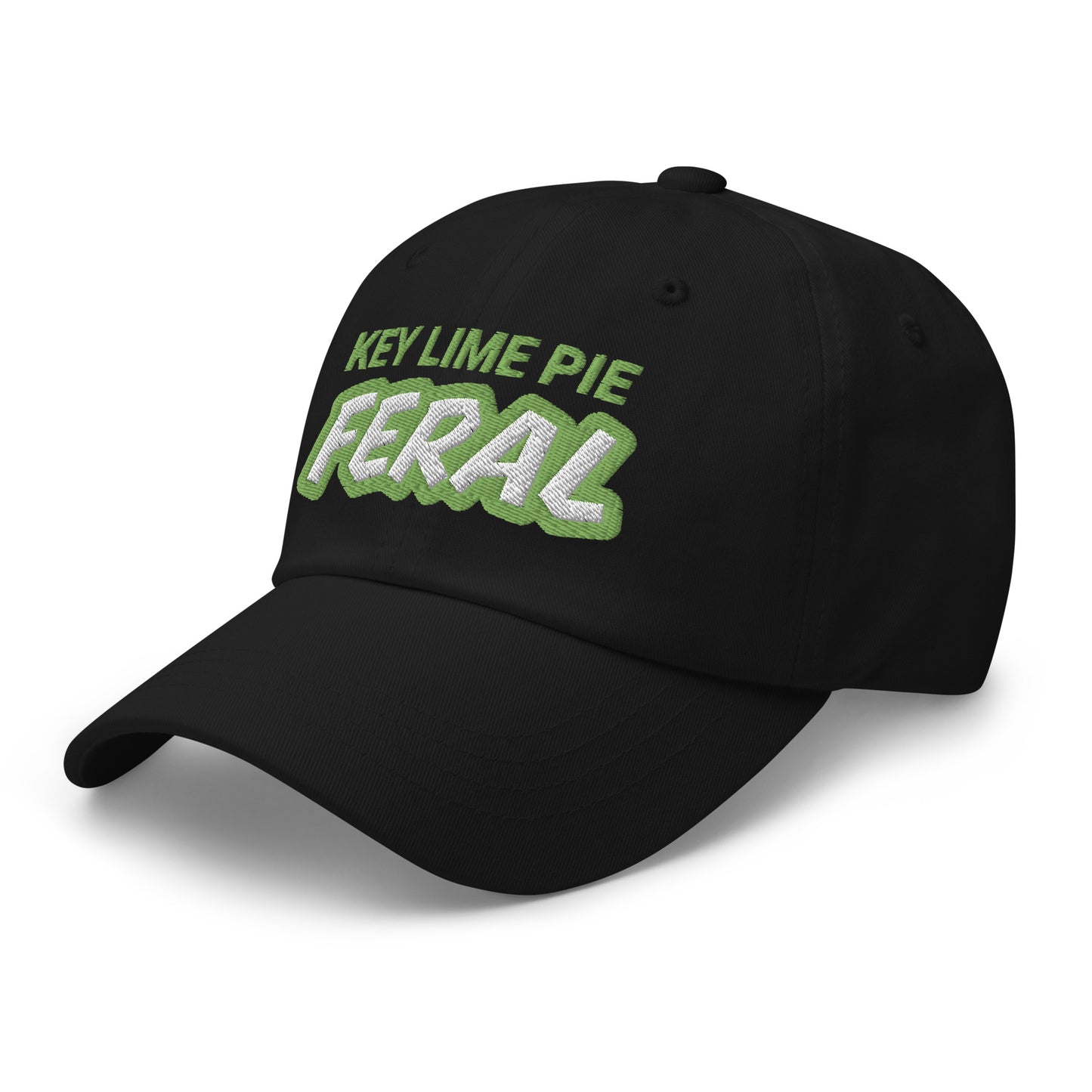 Key Lime Pie Feral™ Hat, Cool Ball Cap for People Who Go Wild for the Florida Sweet Dessert