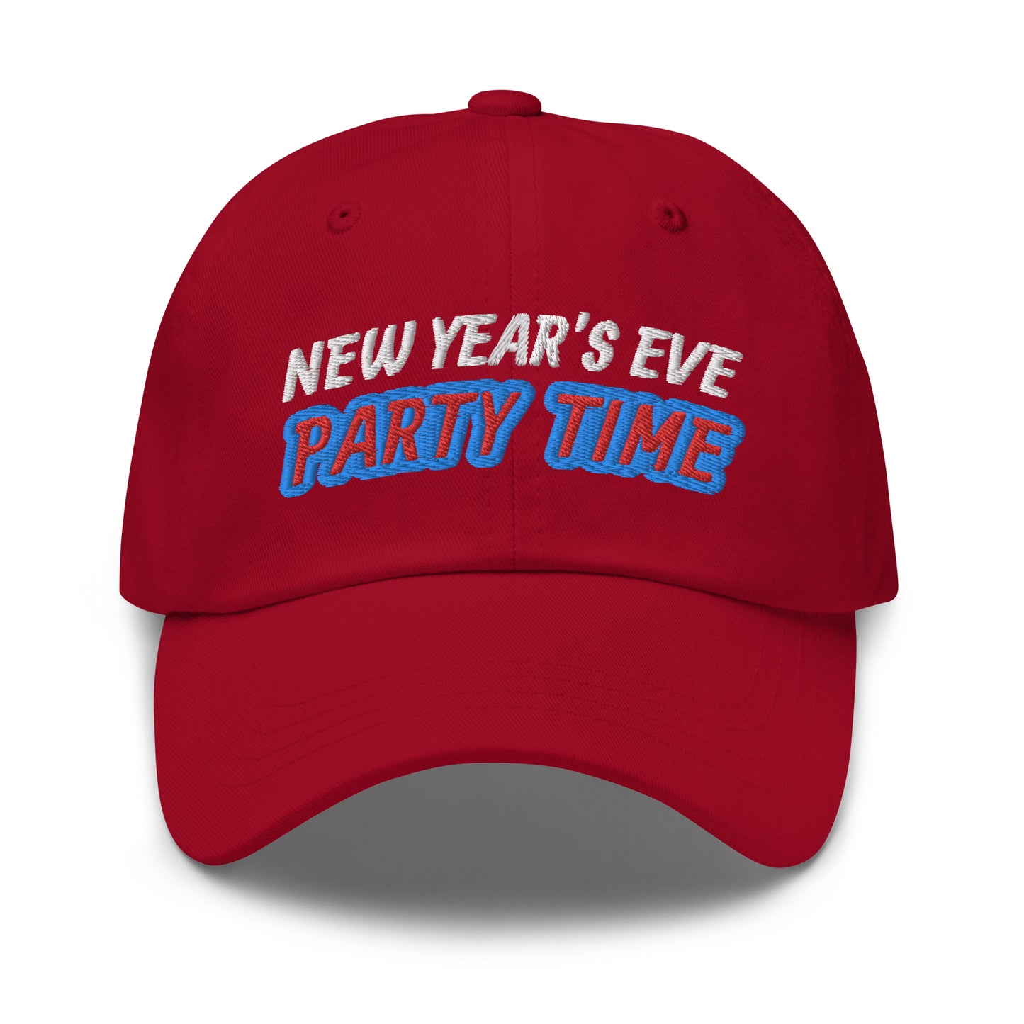 New Year's Eve Party Time Unisex Holiday Ball Cap