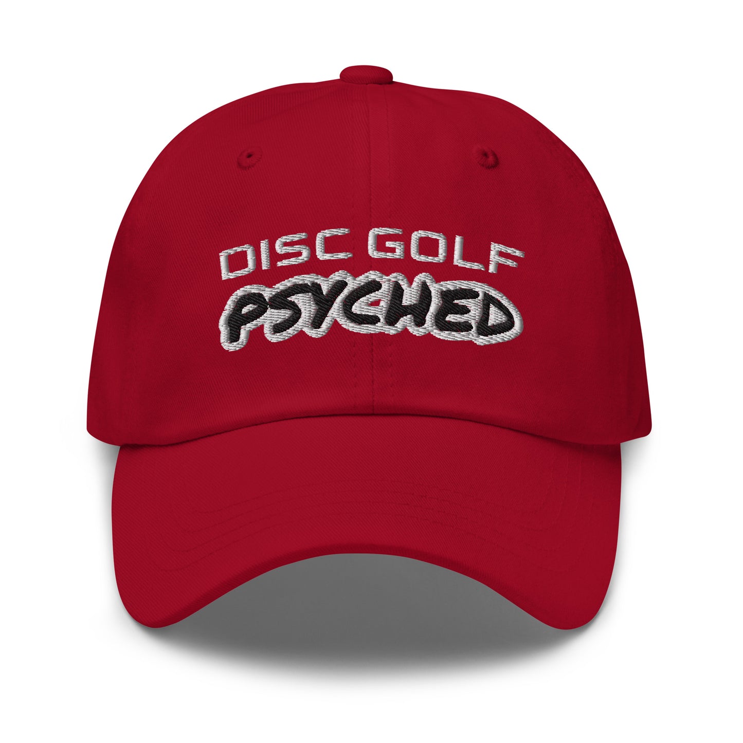 Disc Golf Psyched™ Unisex Player Game Ball Cap