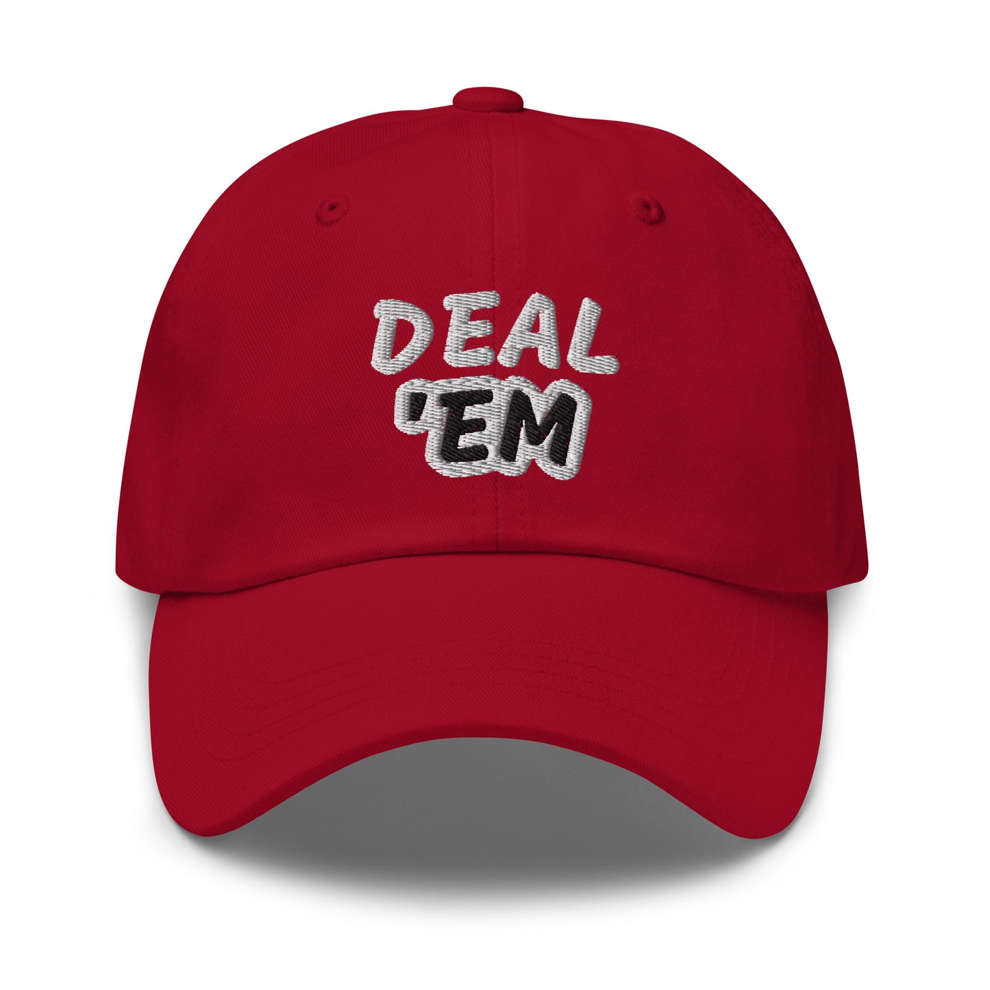 Deal 'Em™ Unisex Card Player Ball Cap