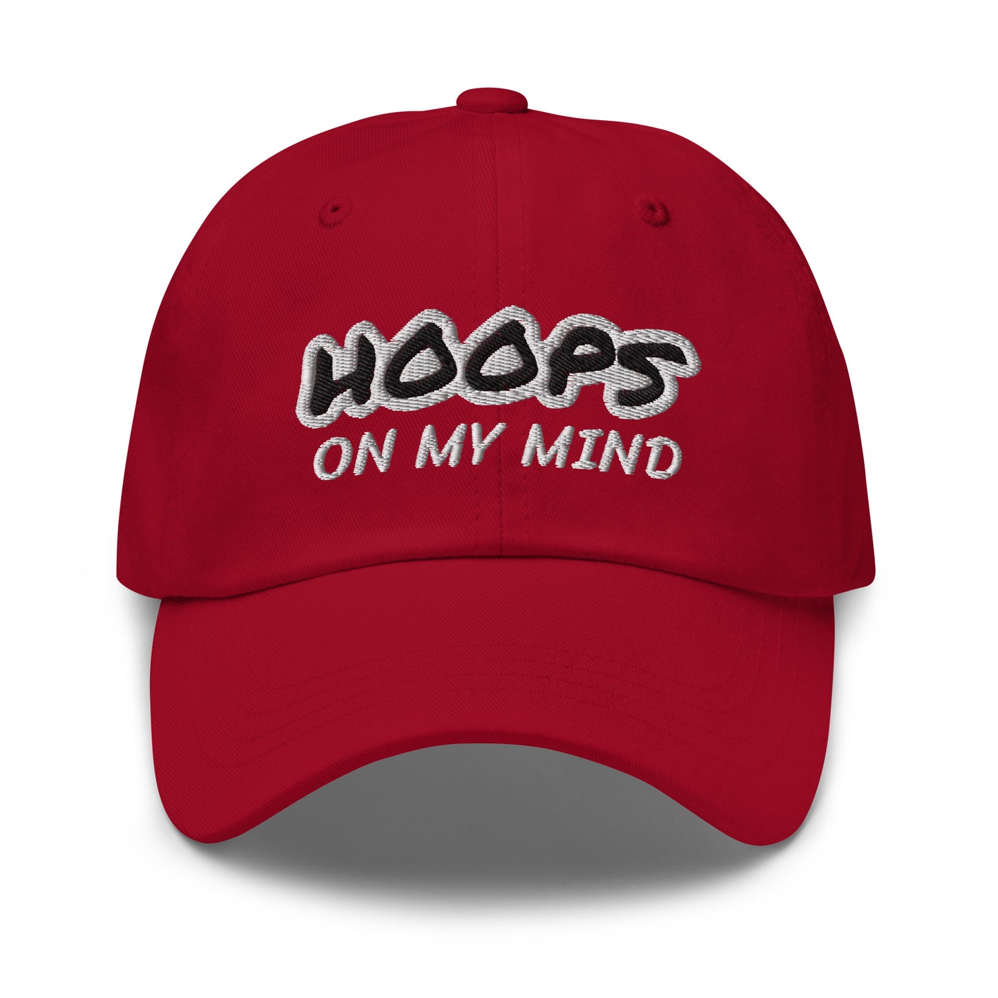 Hoops On My Mind™ Unisex Basketball Ball Cap