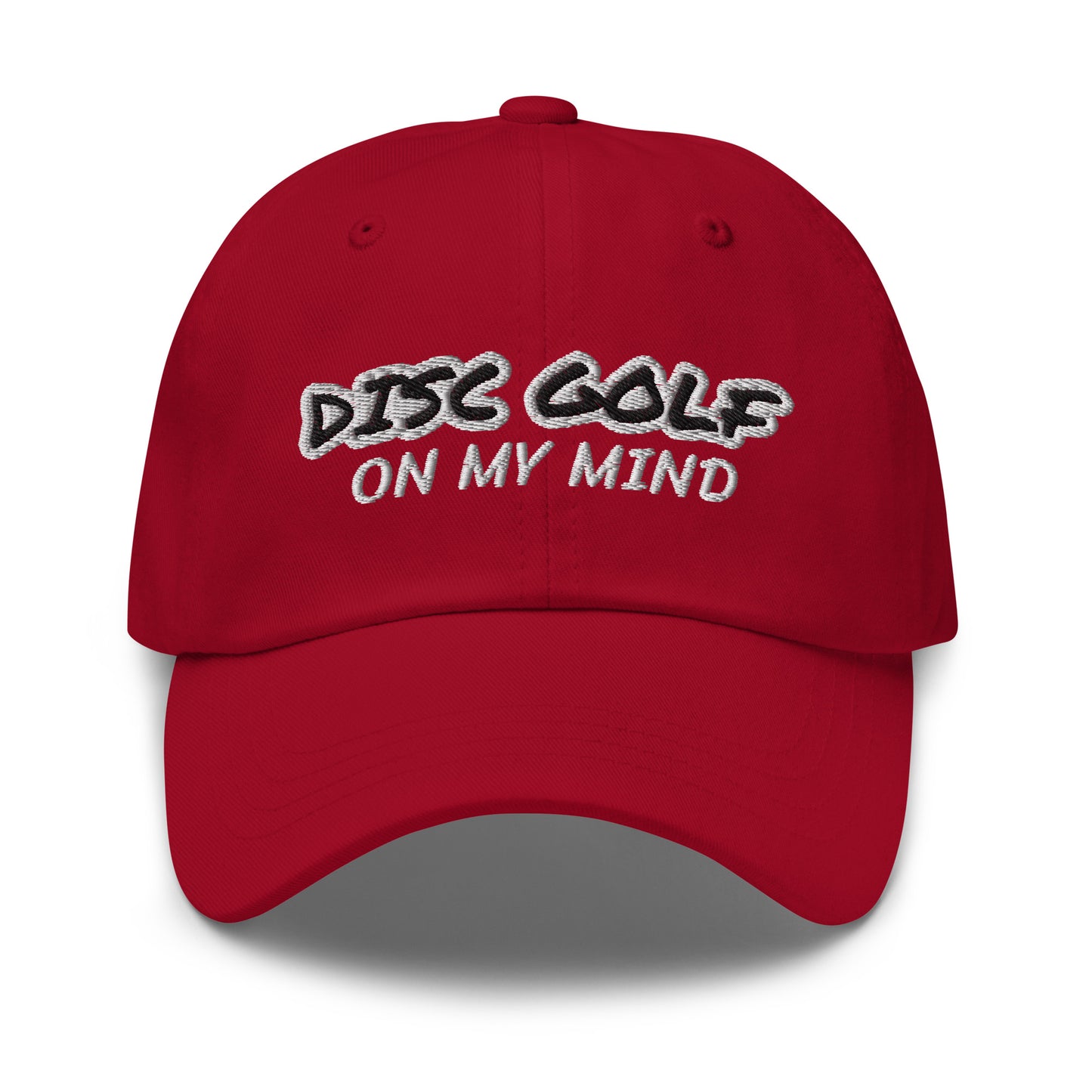 Disc Golf On My Mind Unisex Player Ball Cap