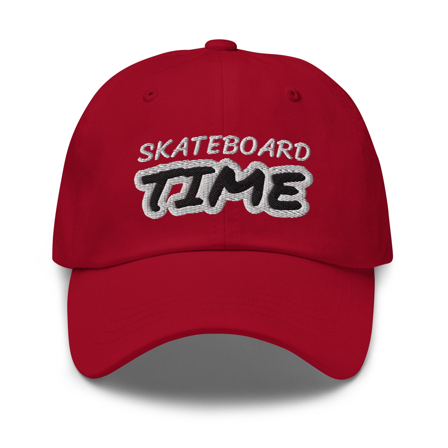 Skateboard Time Unisex Ball Cap for Skateboarders