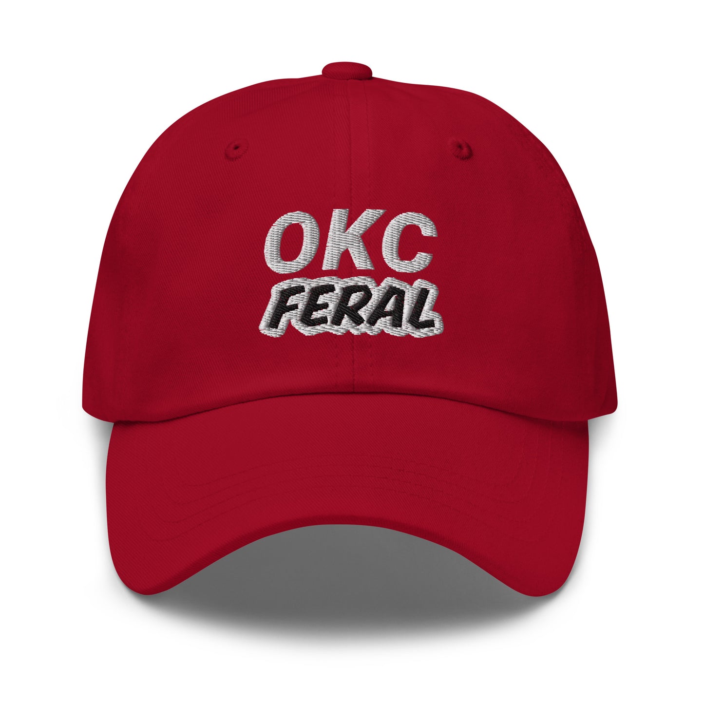 OKC Feral™ Hat for People Who Love and Go Wild for Oklahoma City Life