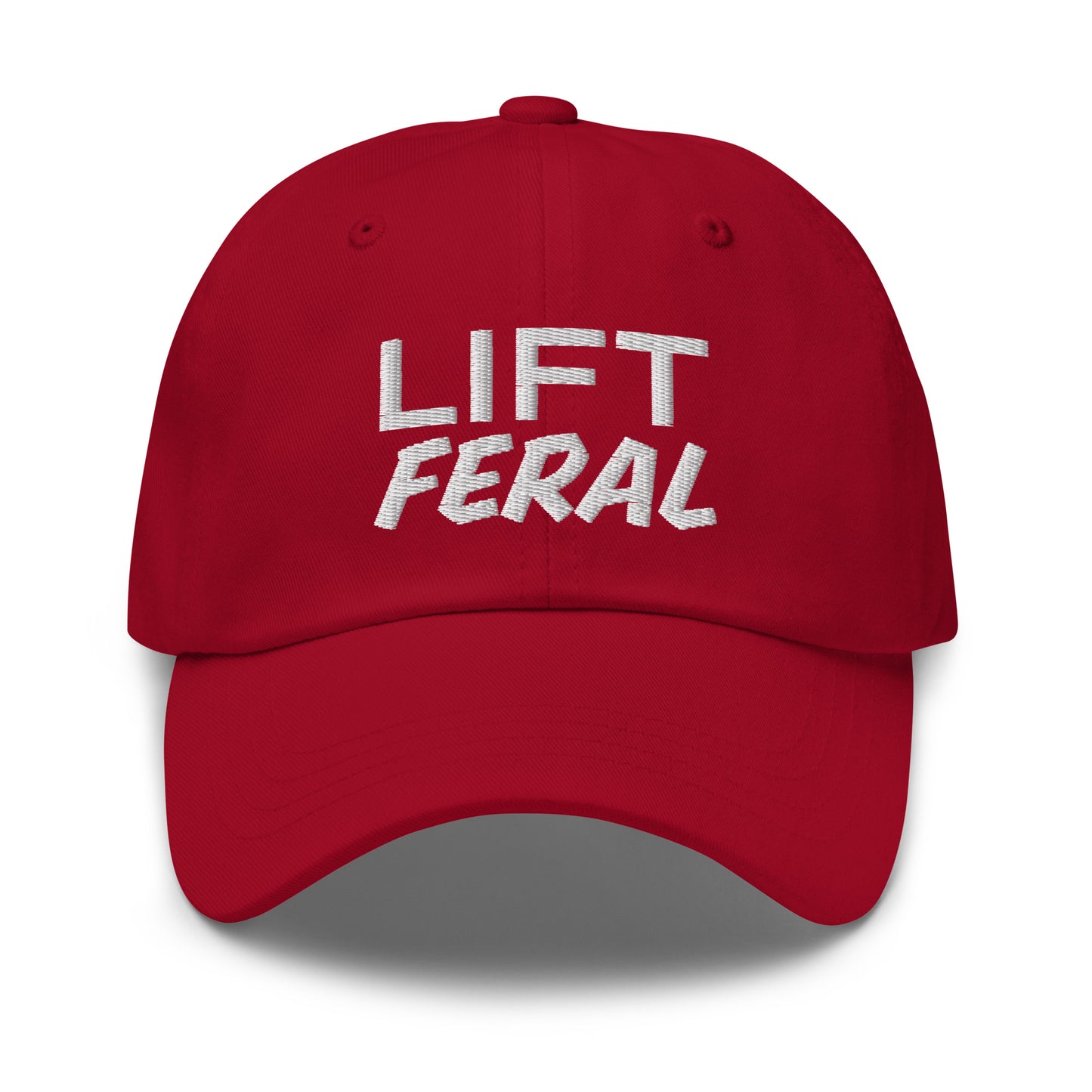 Lift Feral™ Hat for People Who Love and Go Wild for Lifting Weights