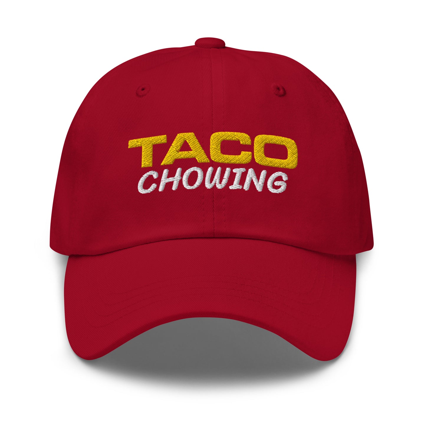 Taco Chowing™ Hat for the Fan Who Loves and Enjoys Eating Them Anytime