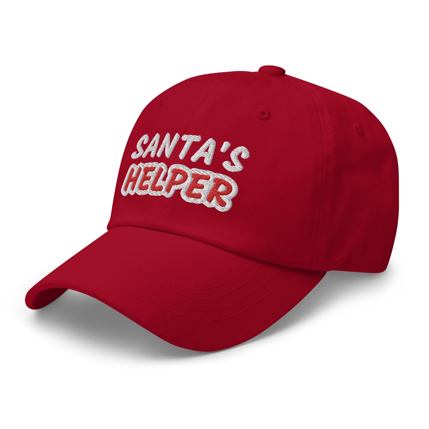 Santa's Helper Unisex Christmas Holiday Ball Cap