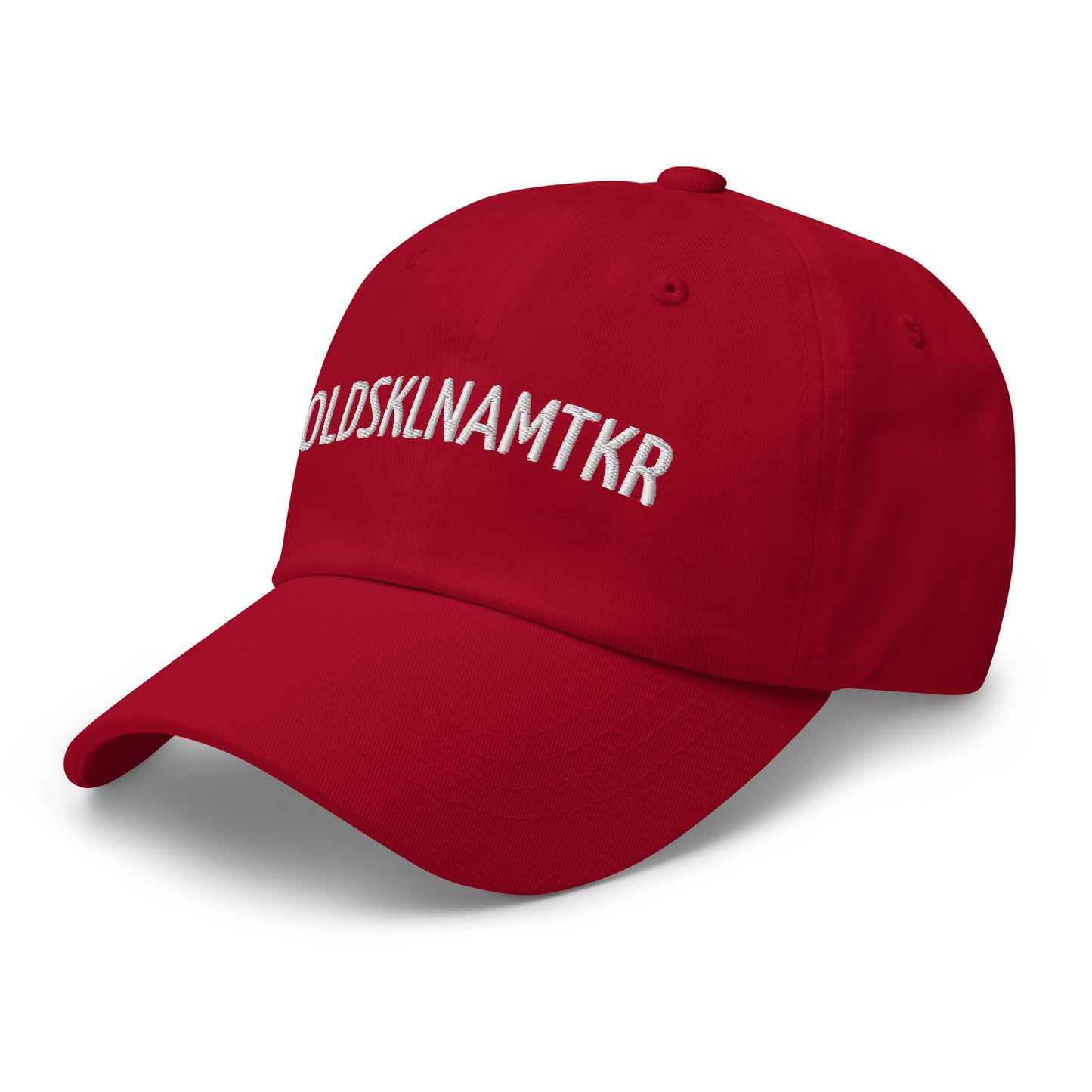 OLDSKLNAMTKR™ Old School Name Taker Ball Cap