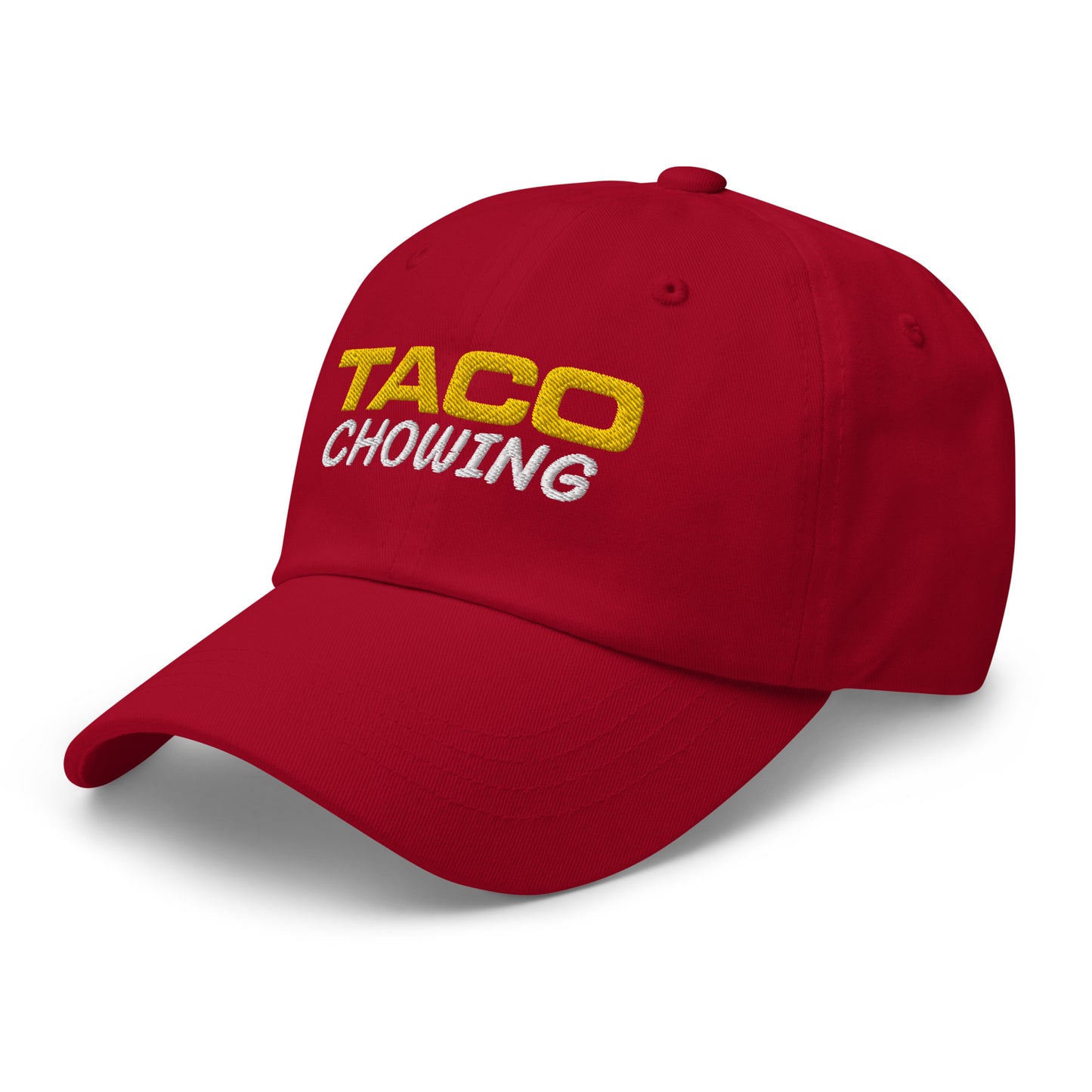 Taco Chowing™ Hat for the Fan Who Loves and Enjoys Eating Them Anytime