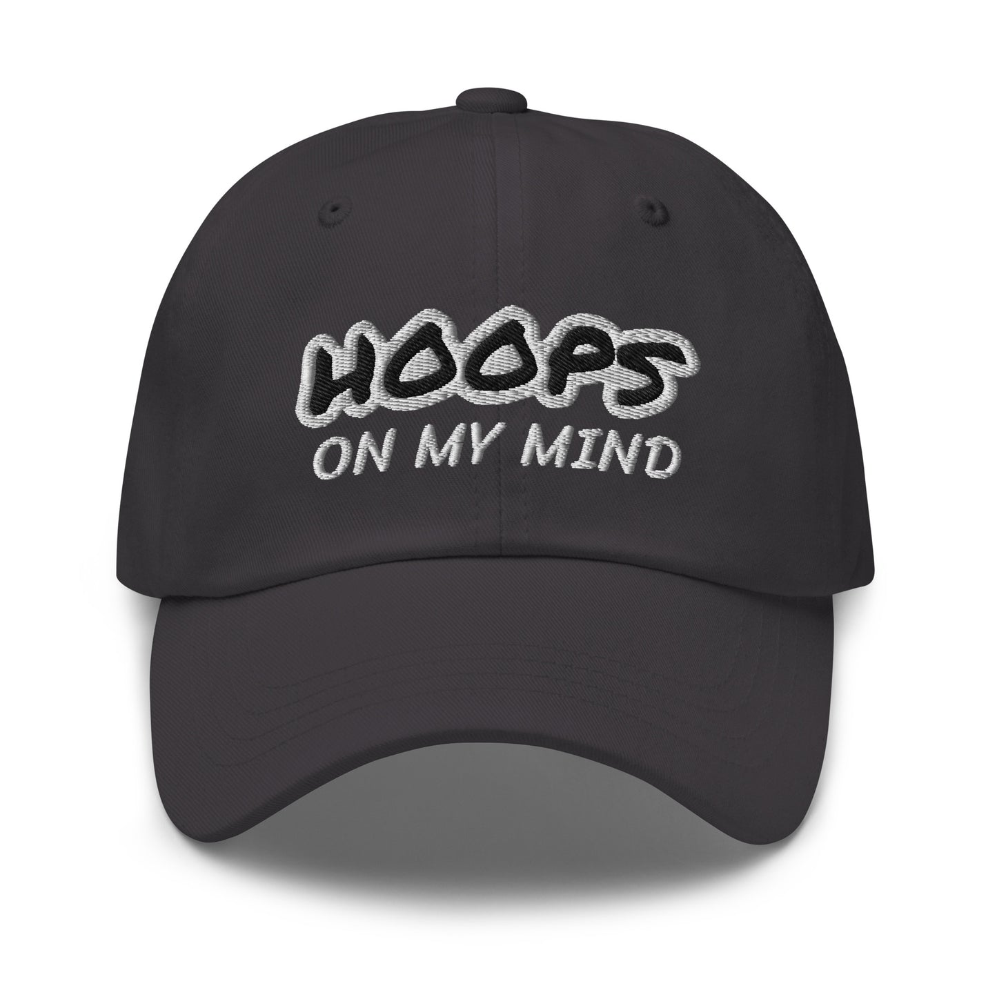 Hoops On My Mind™ Unisex Basketball Ball Cap