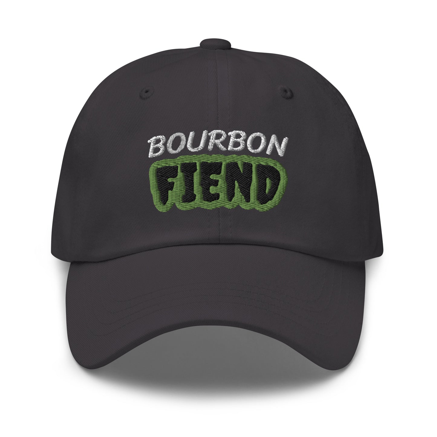 Bourbon Fiend Unisex Cool Drinker Party Ball Cap