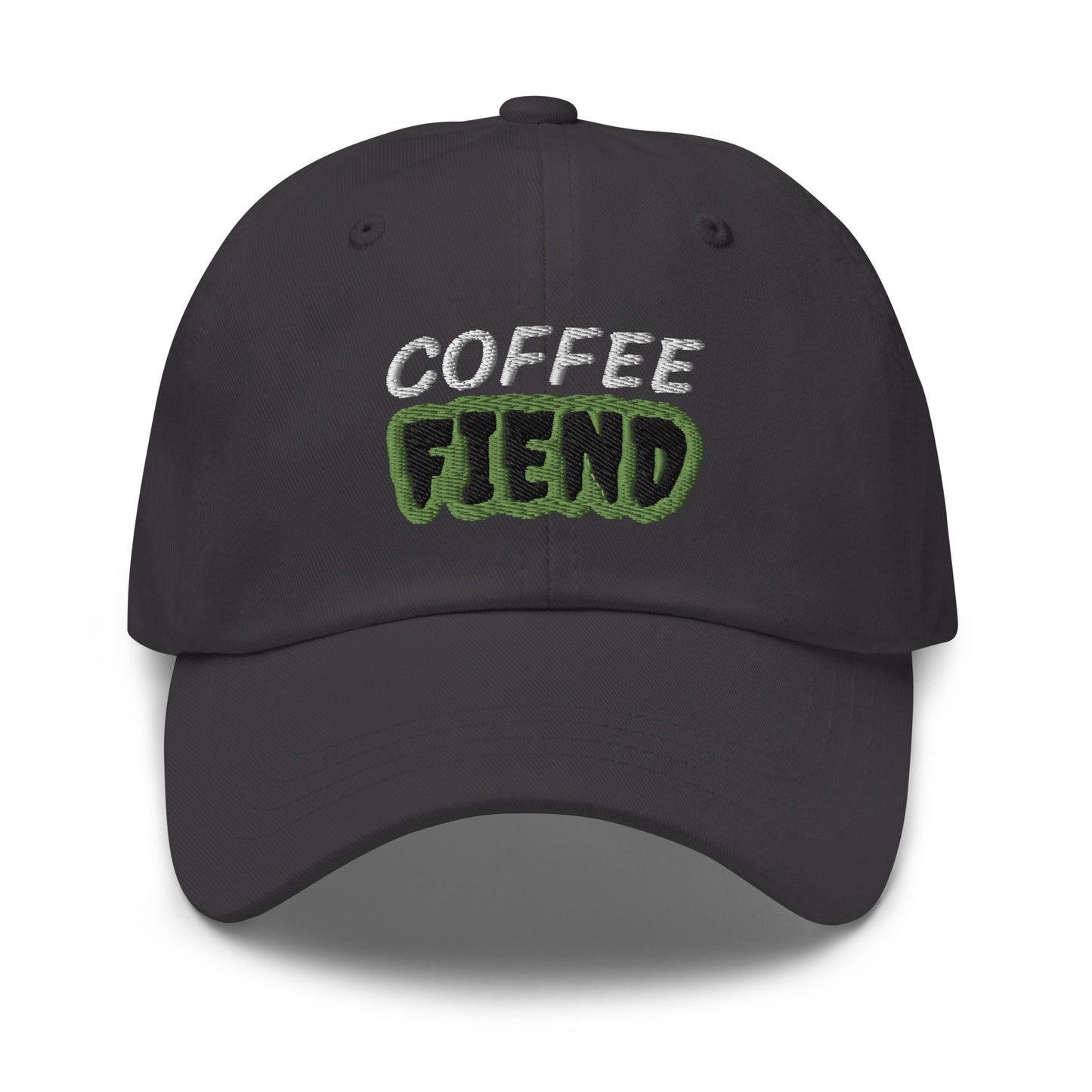 Coffee Fiend Unisex Cool Drinker Ball Cap