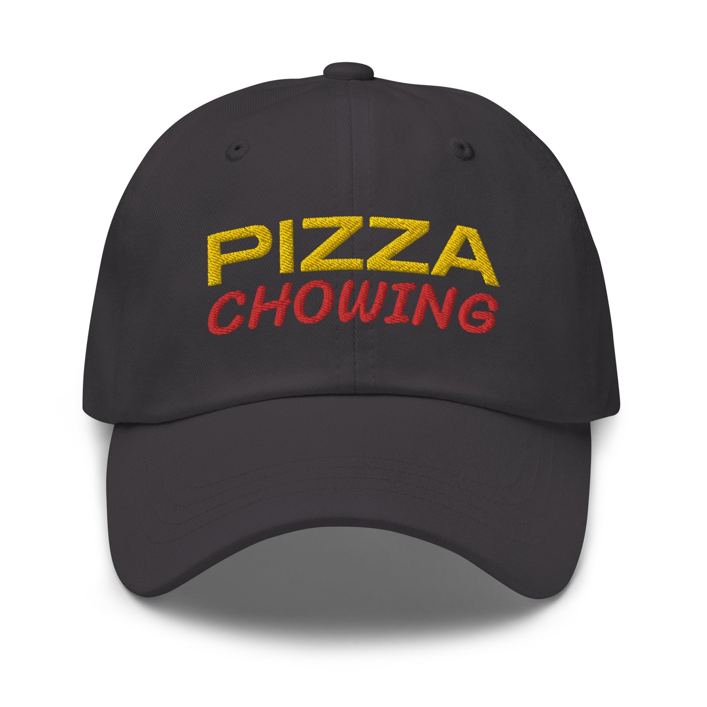 Pizza Chowing™ Hat for the Fan Who Loves and Enjoys Eating It Anytime