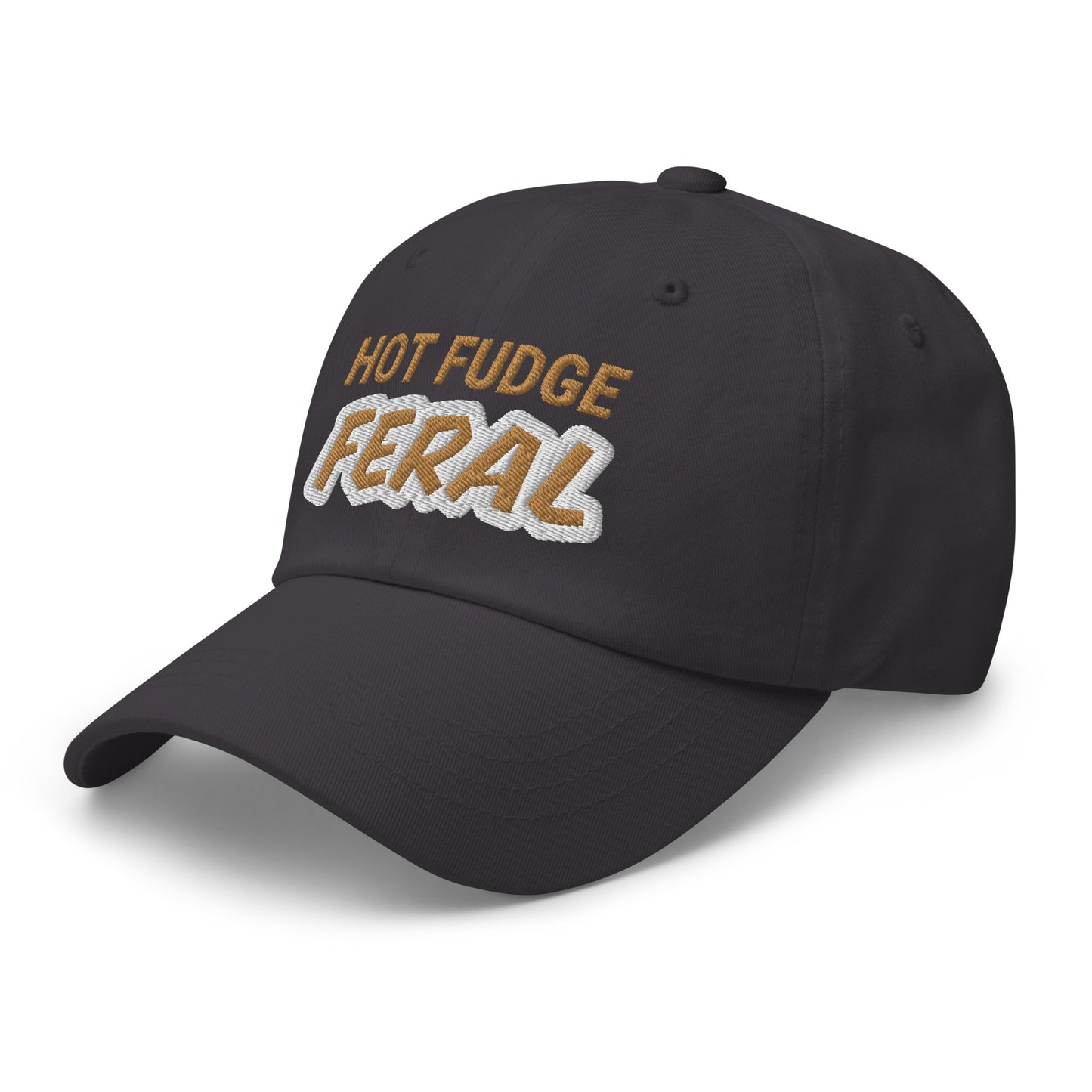 Hot Fudge Feral™ Hat for People Who Love Eating it Over Ice Cream