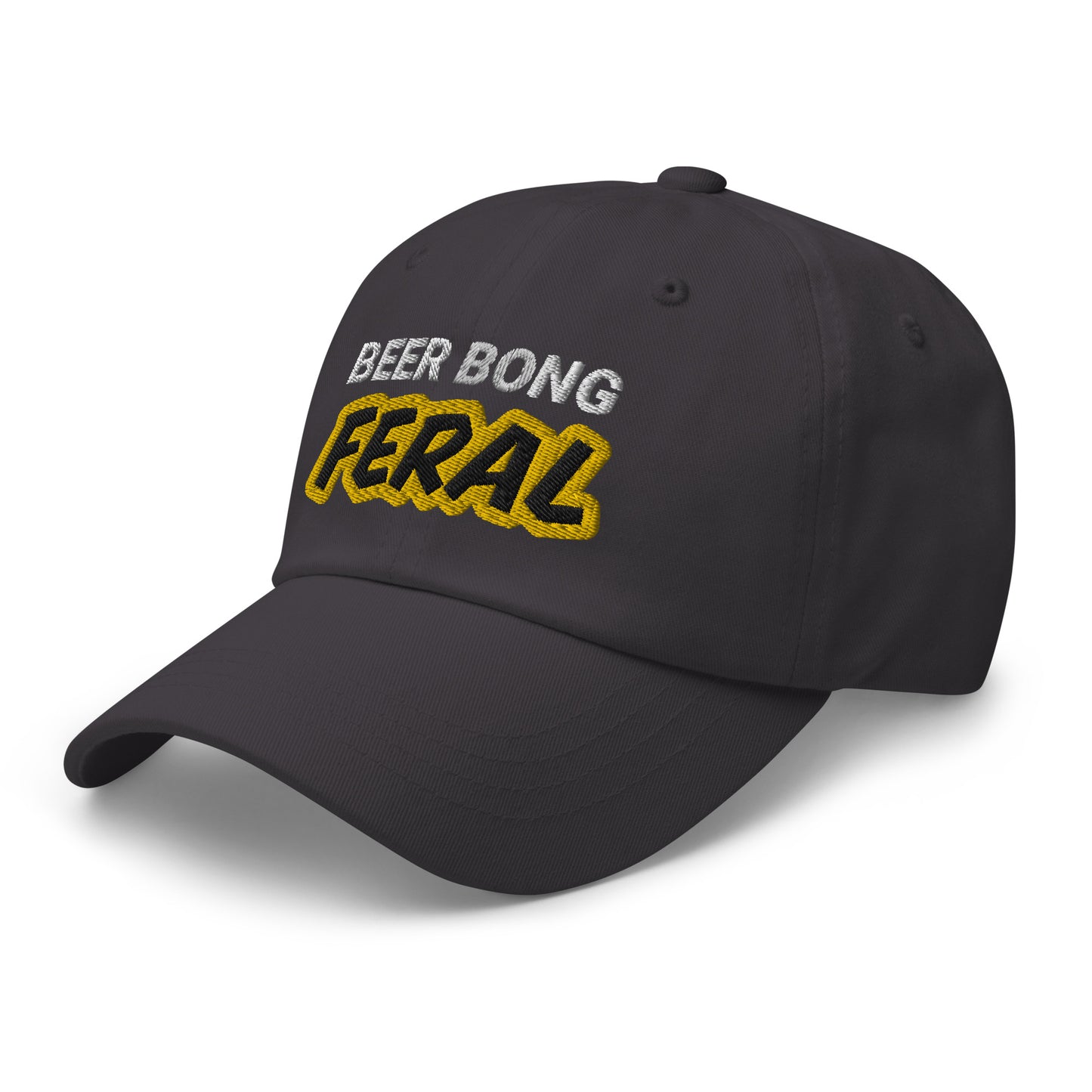 Beer Bong Feral™ Hat for People Who Enjoy Brew Bonging at a Party