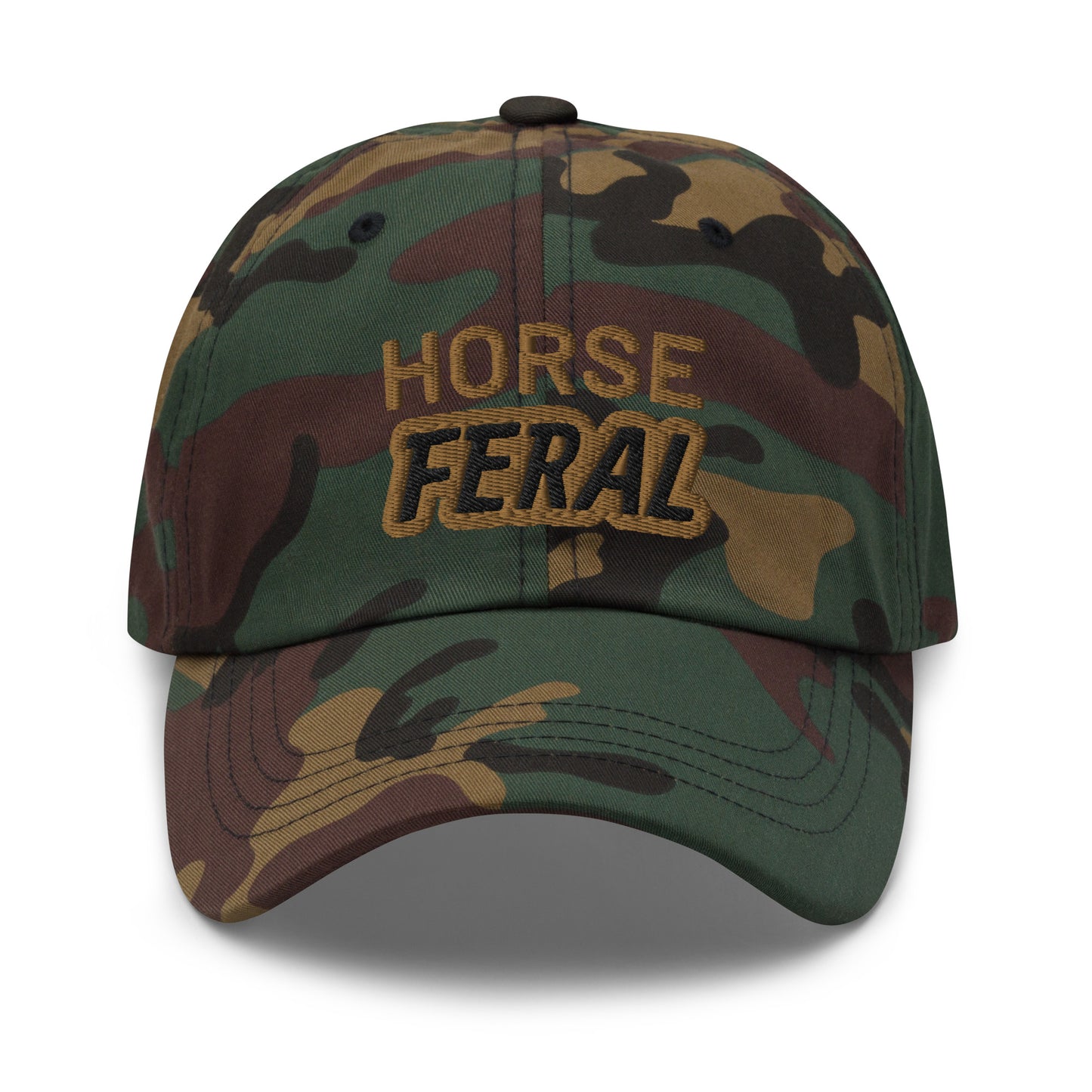 Horse Feral™ Cowgirl and Cowboy Ball Cap