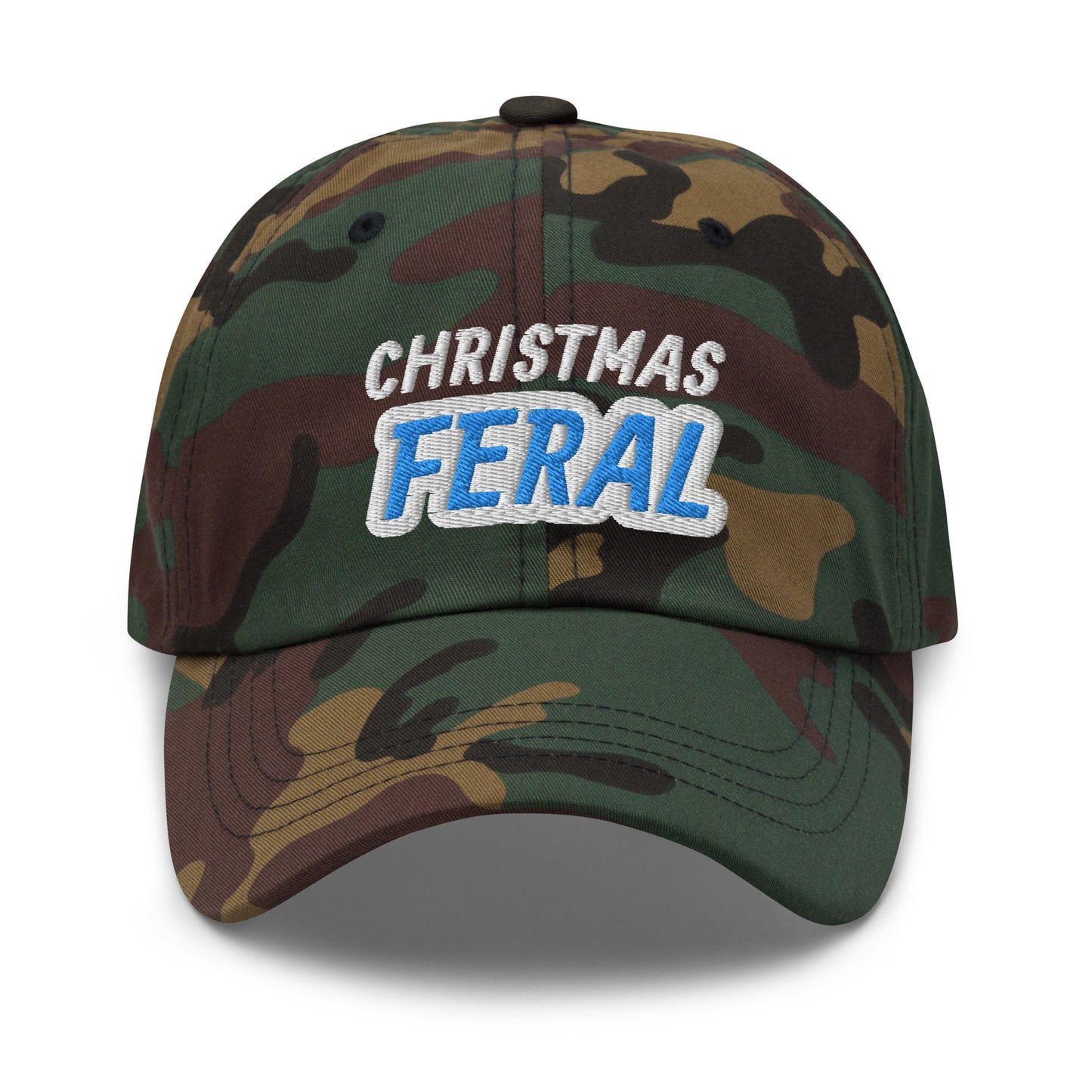 Christmas Feral™ Xmas Holiday Ball Cap