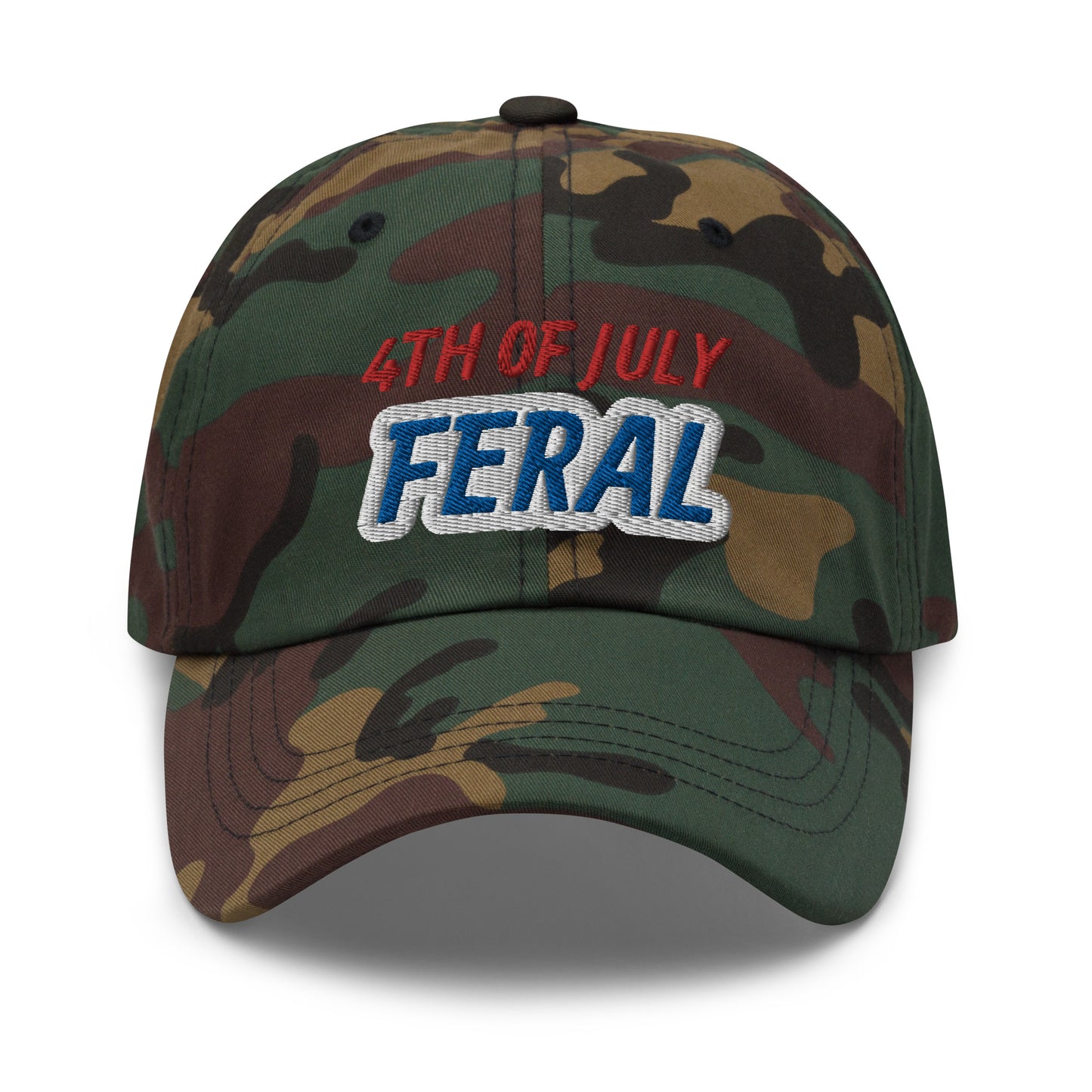 4th Of July Feral™ Holiday Ball Cap