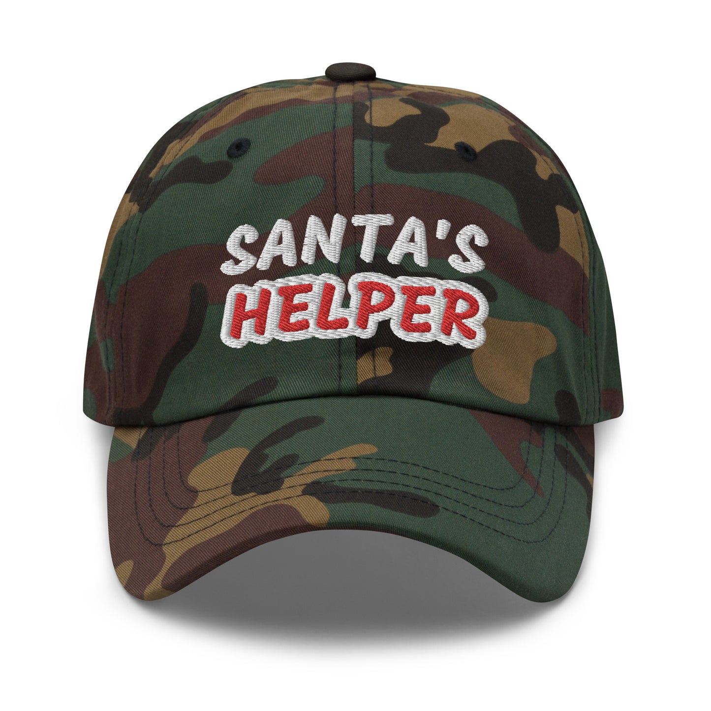 Santa's Helper Unisex Christmas Holiday Ball Cap