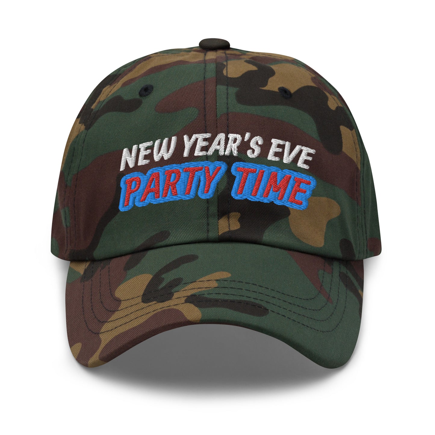 New Year's Eve Party Time Unisex Holiday Ball Cap