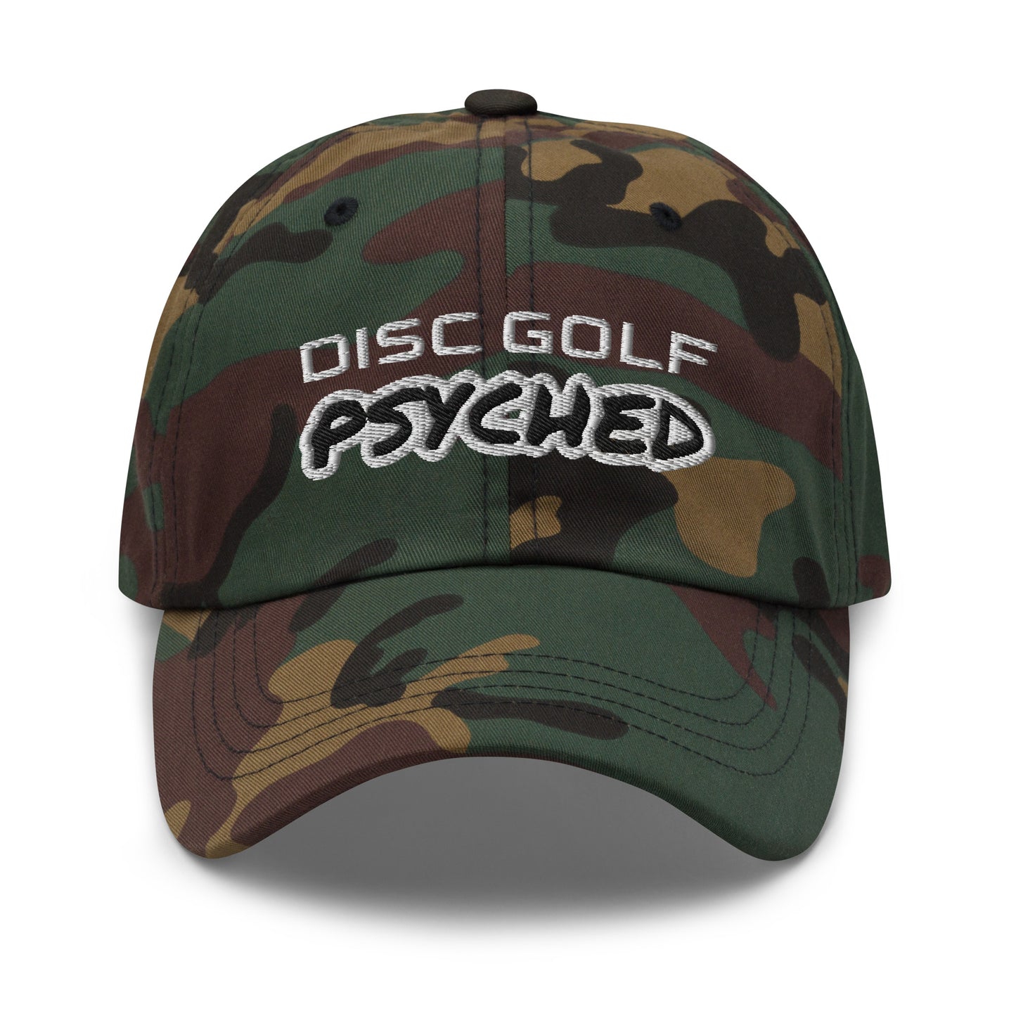 Disc Golf Psyched™ Unisex Player Game Ball Cap