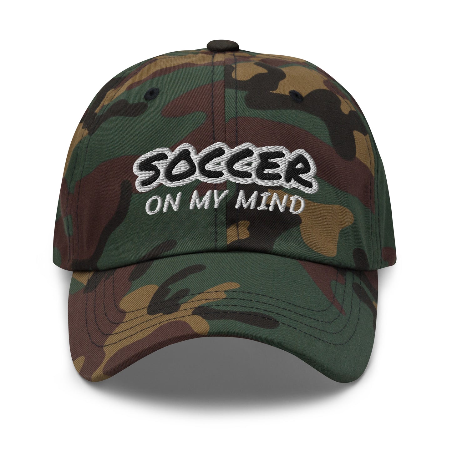 Soccer On My Mind Unisex Player and Fan Ball Cap