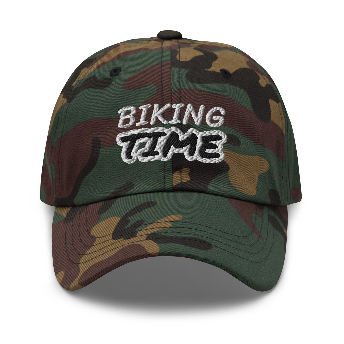 Biking Time Unisex Ball Cap for Bikers and Cyclists