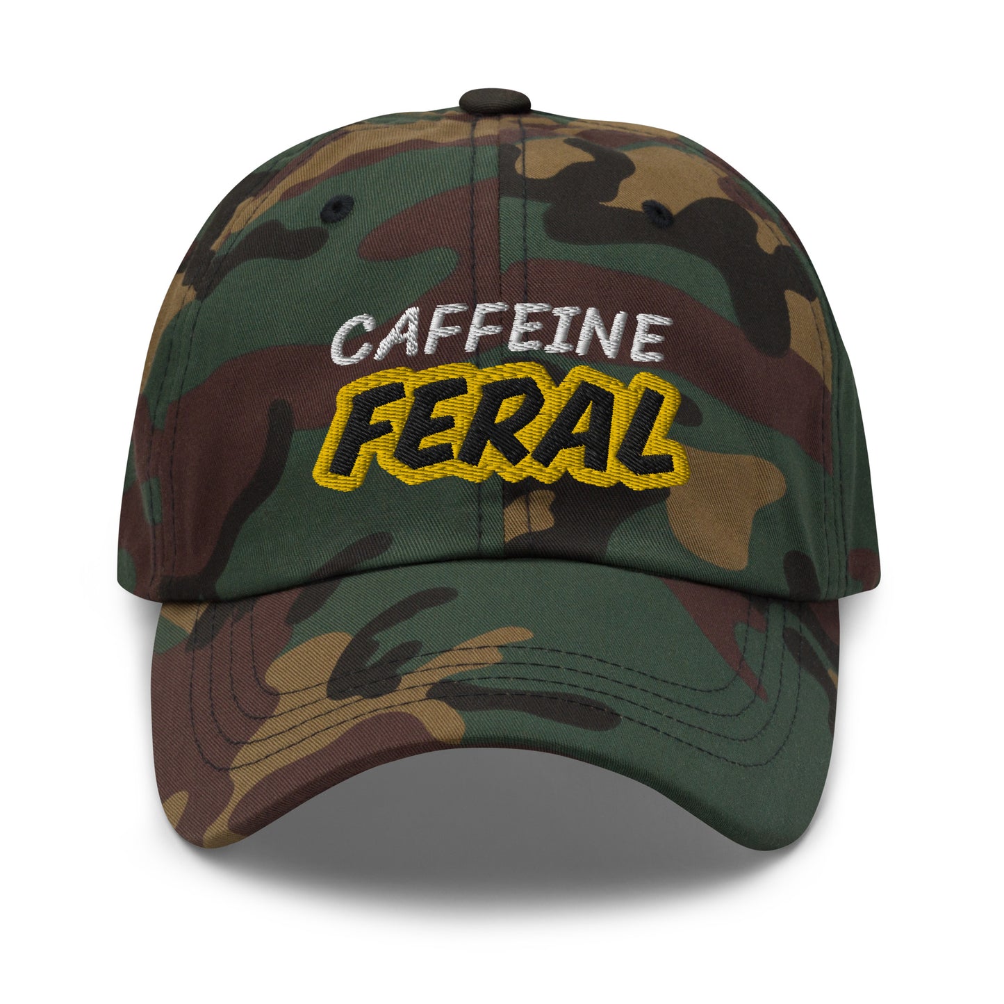 Caffeine Feral Unisex Cool Fan Ball Cap