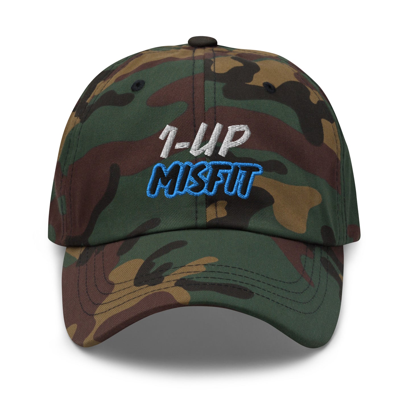 1-UP Misfit™ Unisex Cool Gaming Hat for Diehard Gamers