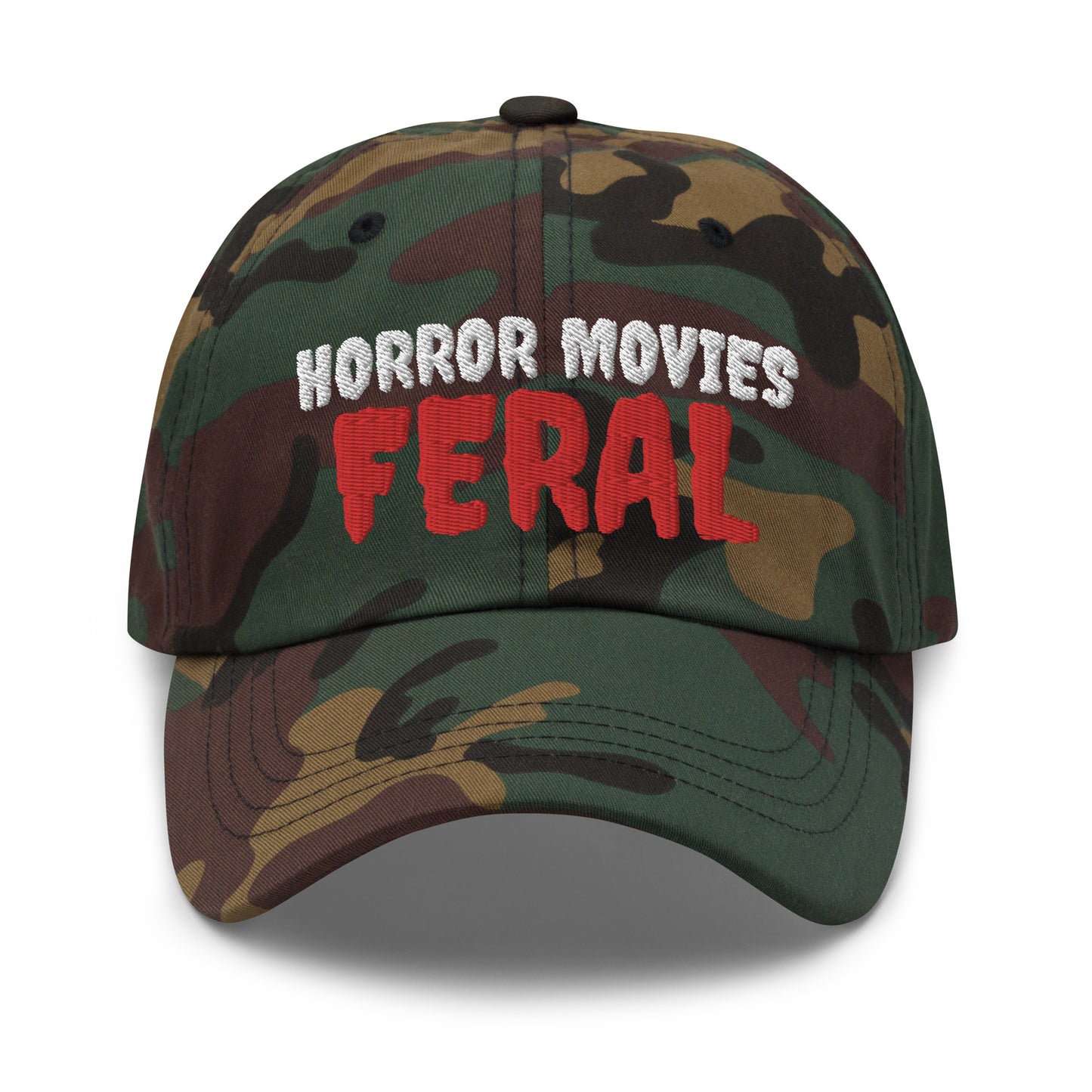 Horror Movies Feral™ Hat for Fans Who Go Wild for Scary Films