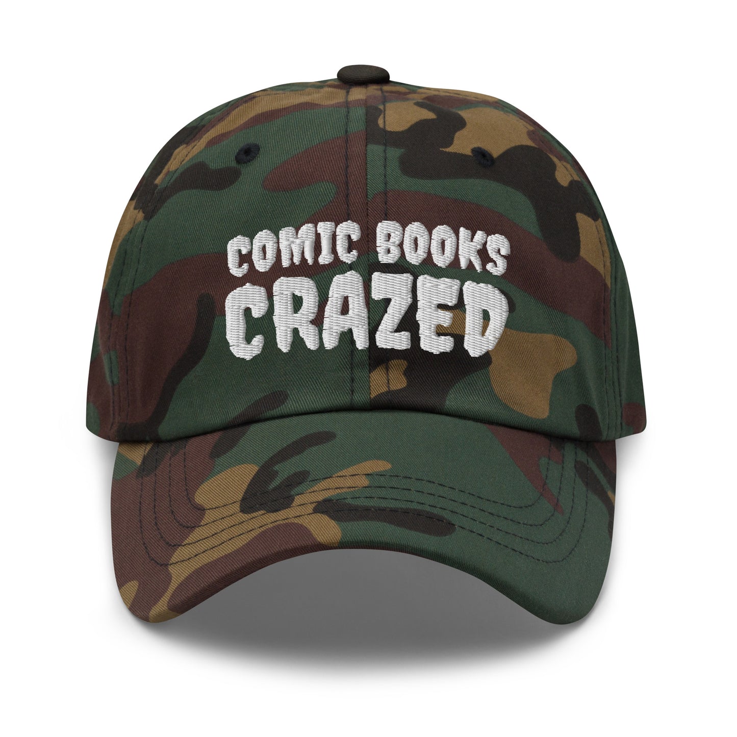 Comic Books Crazed™ Hat for Fans Who Are Crazy About Reading Them