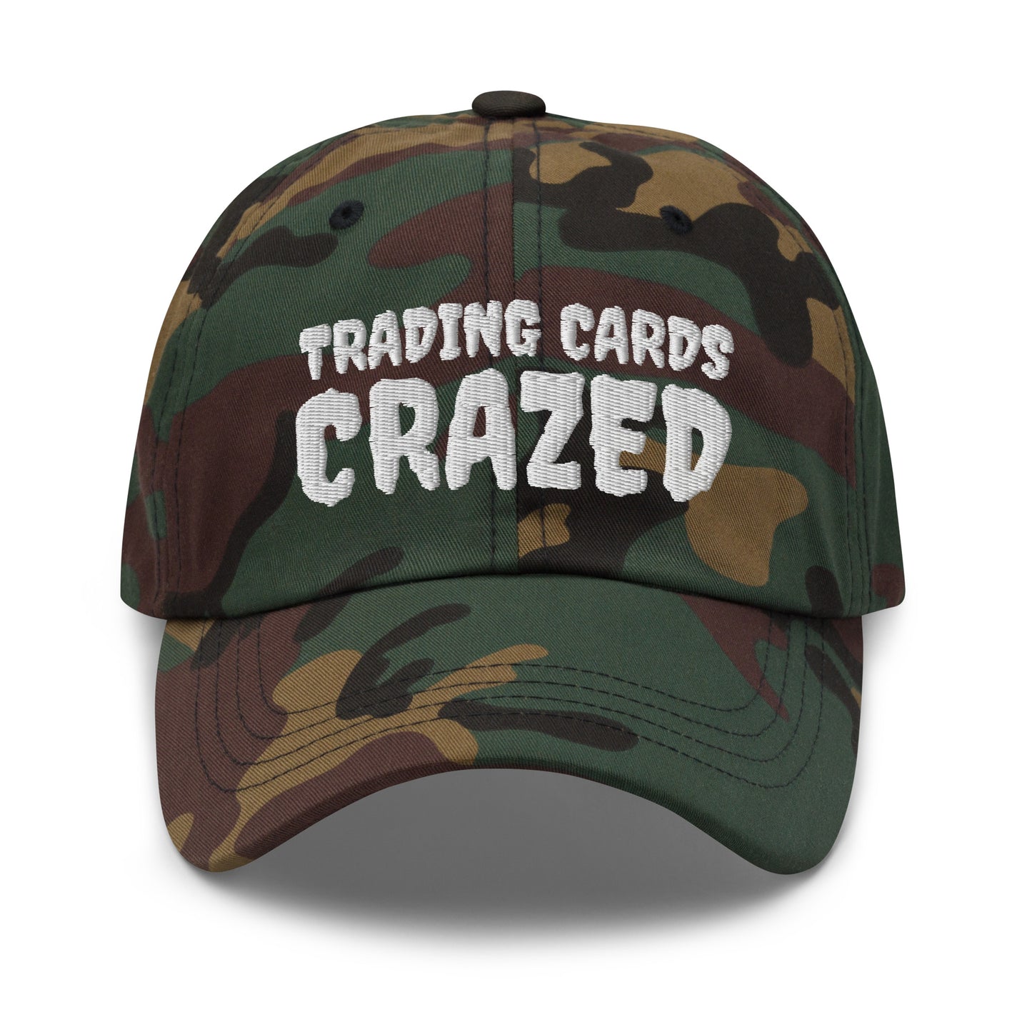 Trading Cards Crazed™ Hat for Fans Who are Crazy About Buying, Selling, Collecting Them