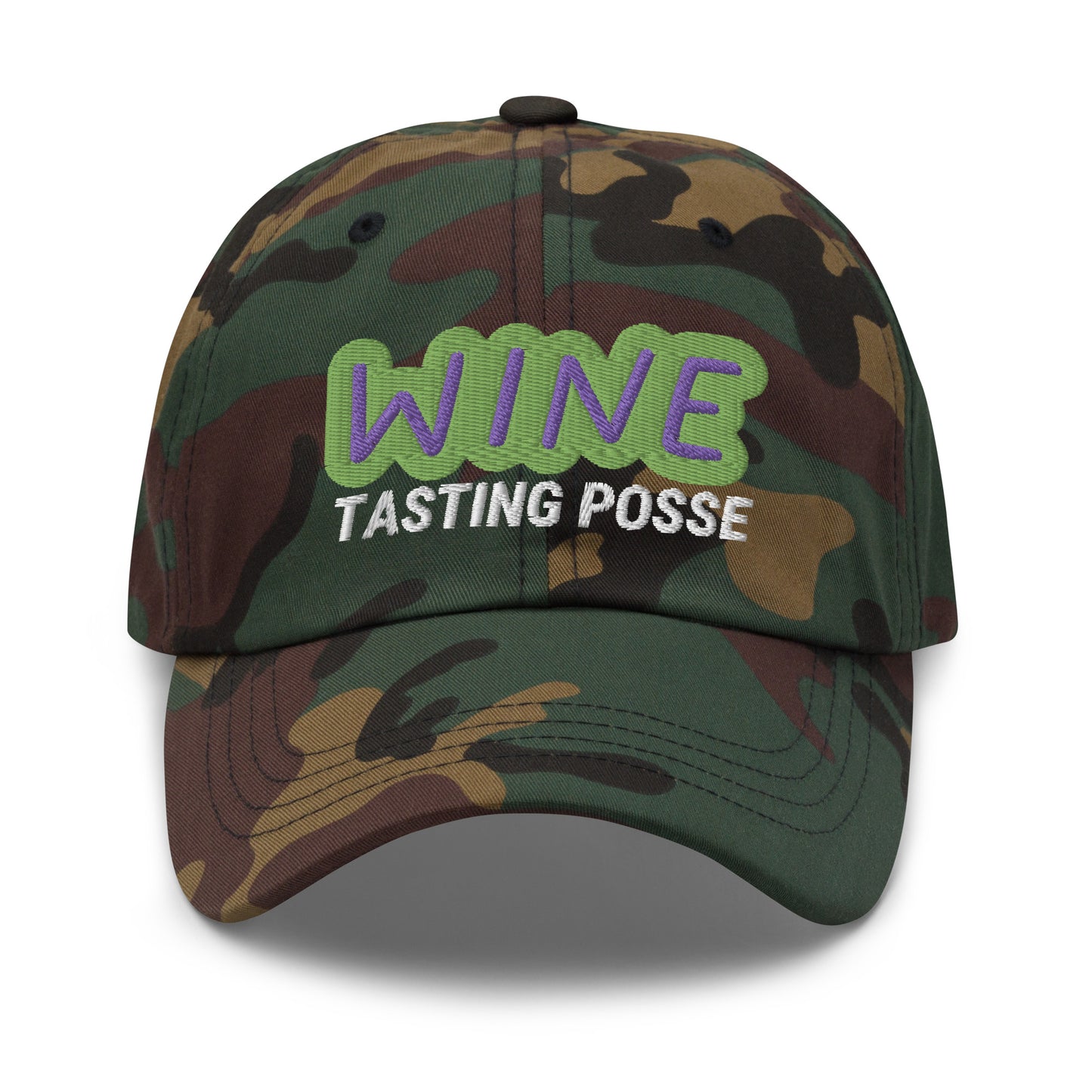 Wine Tasting Posse™ Hat for People Who Love Drinking Vino with Friends