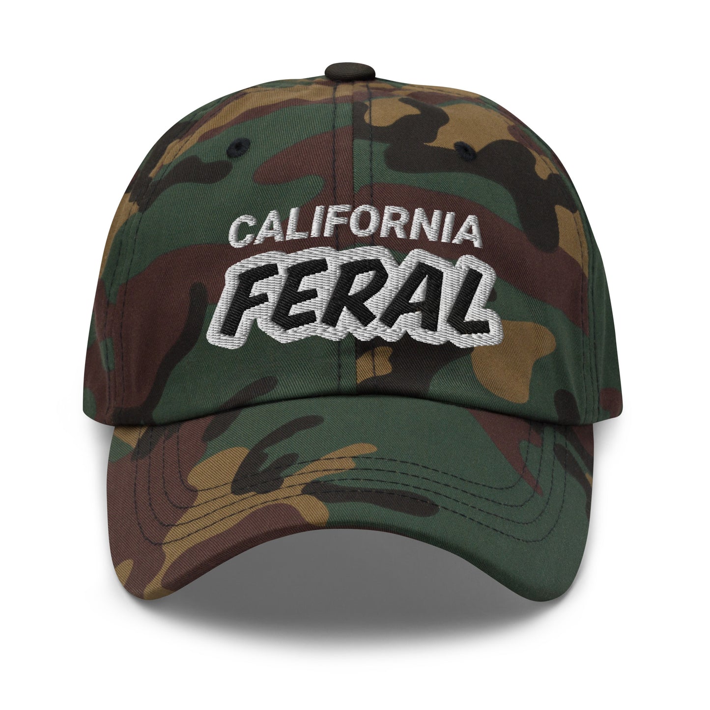 California Feral™ Hat, Cool Ball Cap for People Who Go Wild for the Golden State