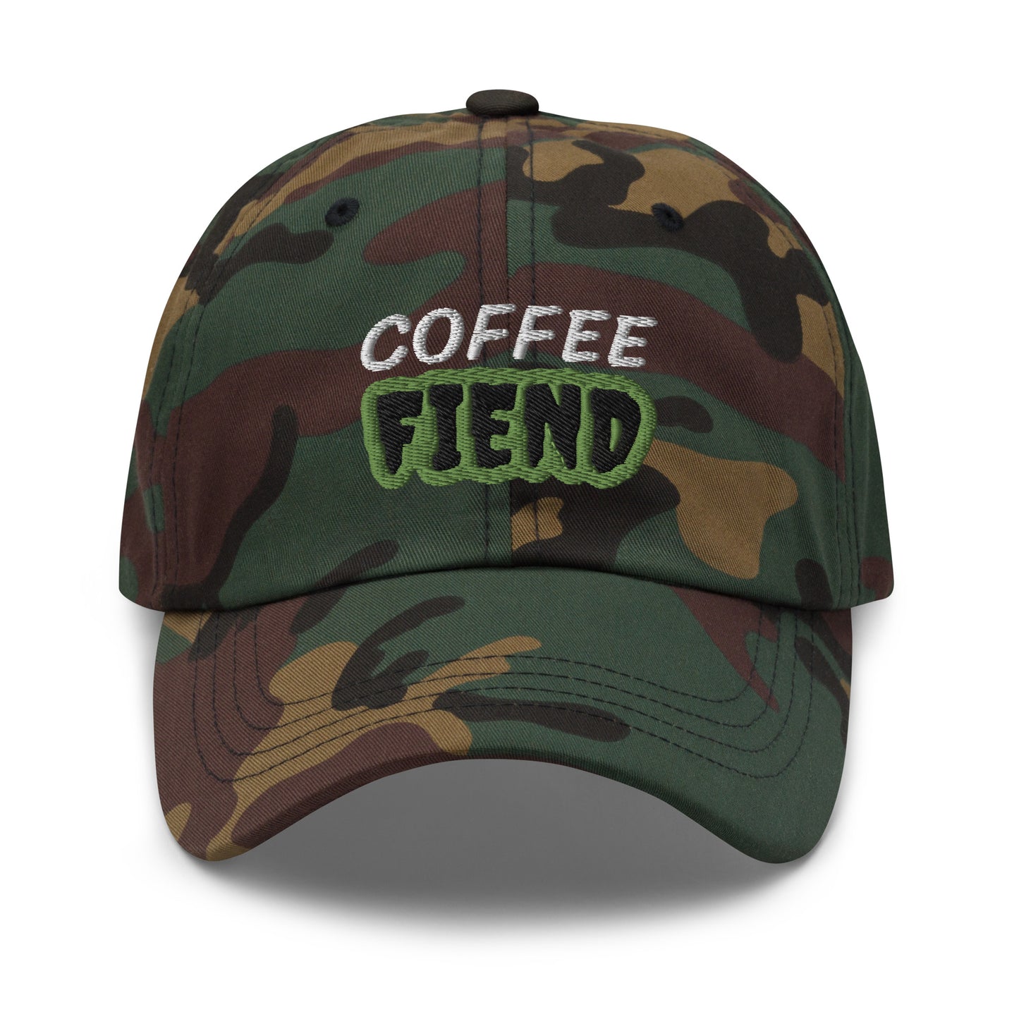 Coffee Fiend Unisex Cool Drinker Ball Cap